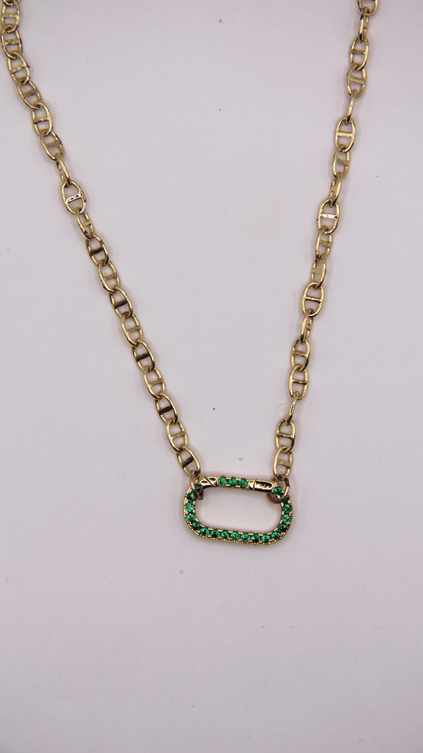 The Danie Clasp Charm Base Necklace