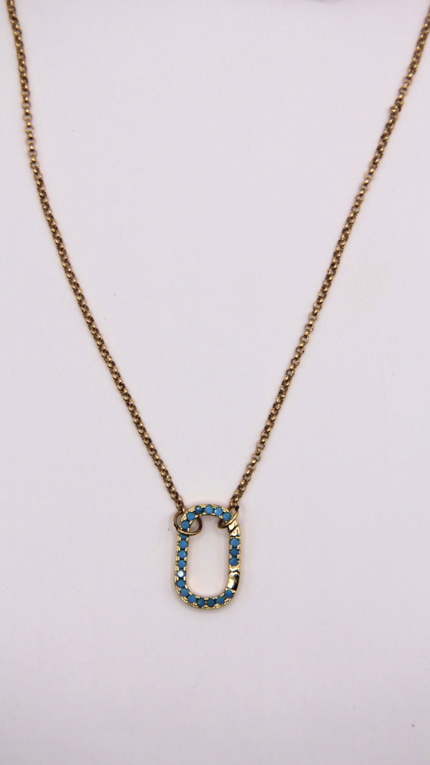 The Danie Clasp Charm Base Necklace