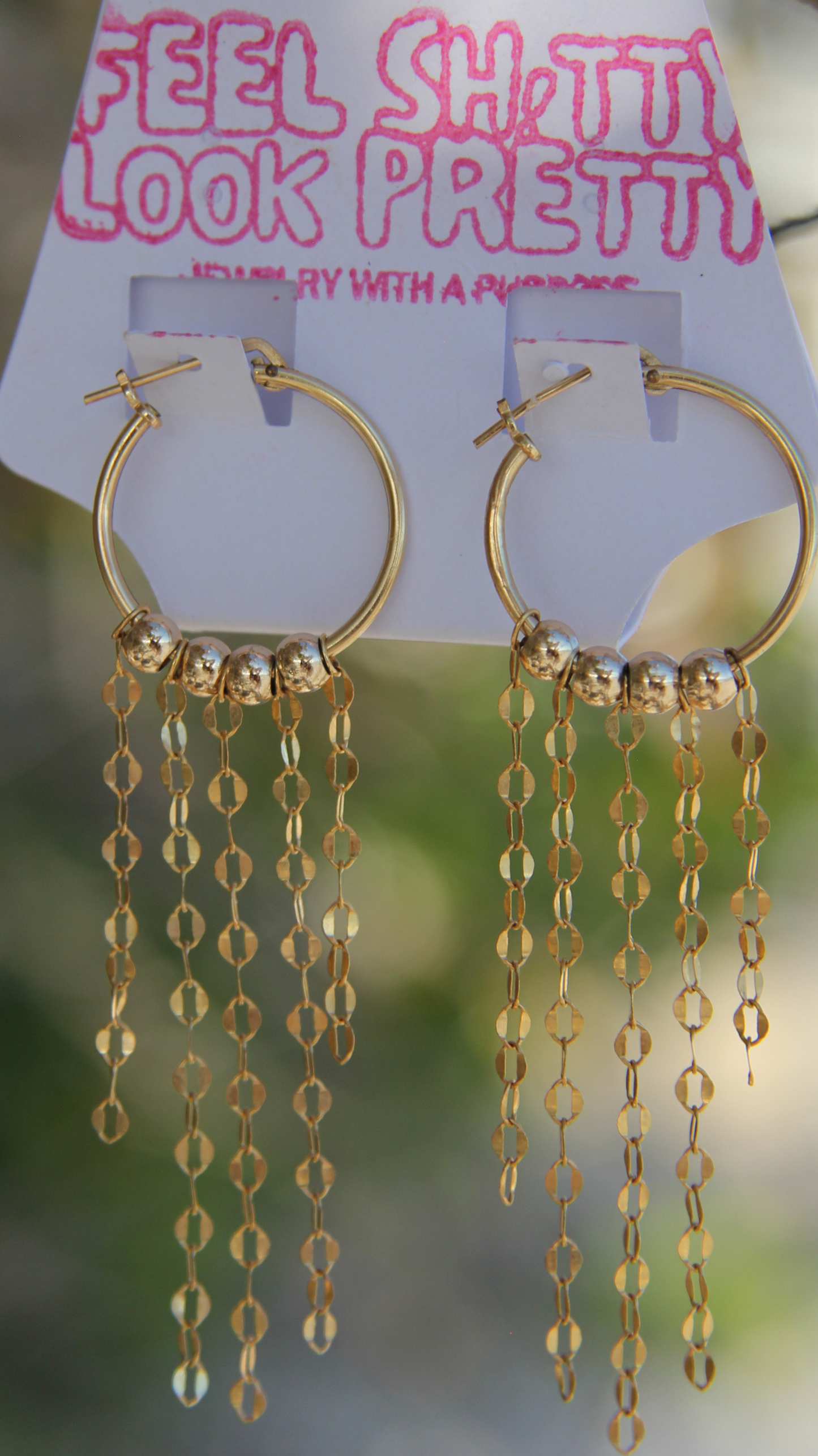 The Sequin Chandelier Earrings