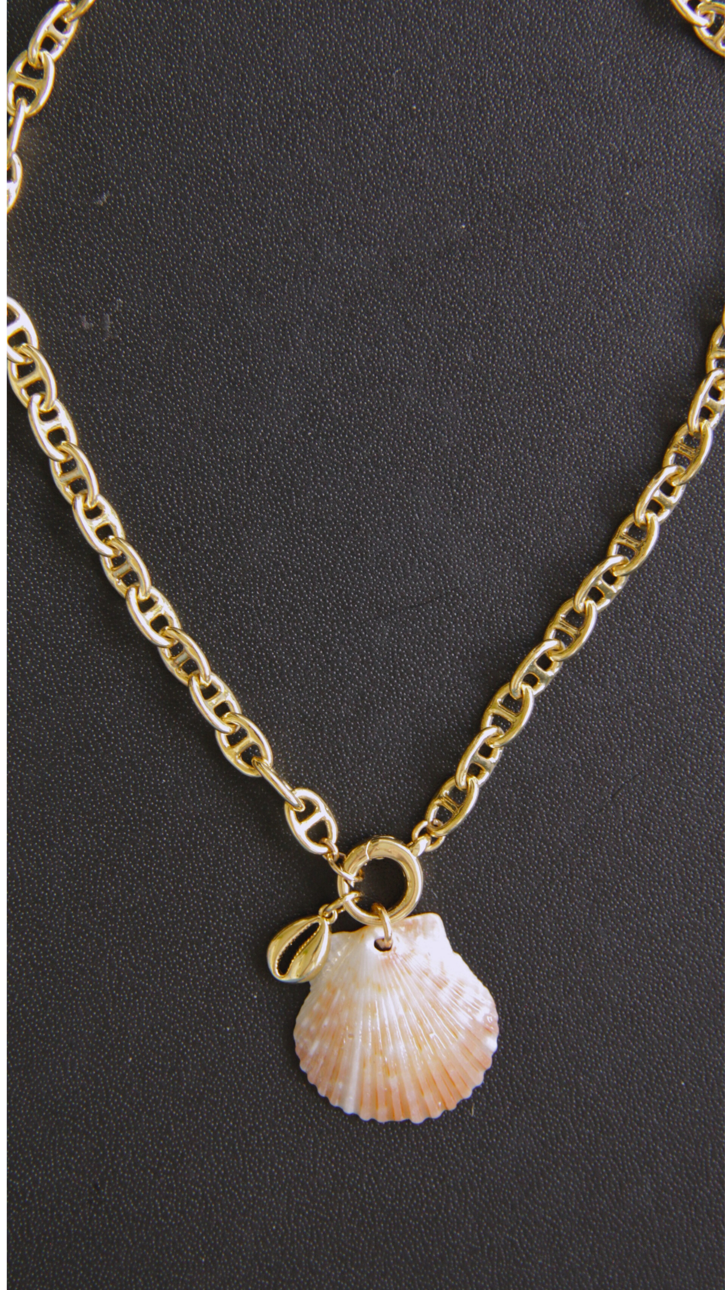 Orange Customizable Mary Necklace