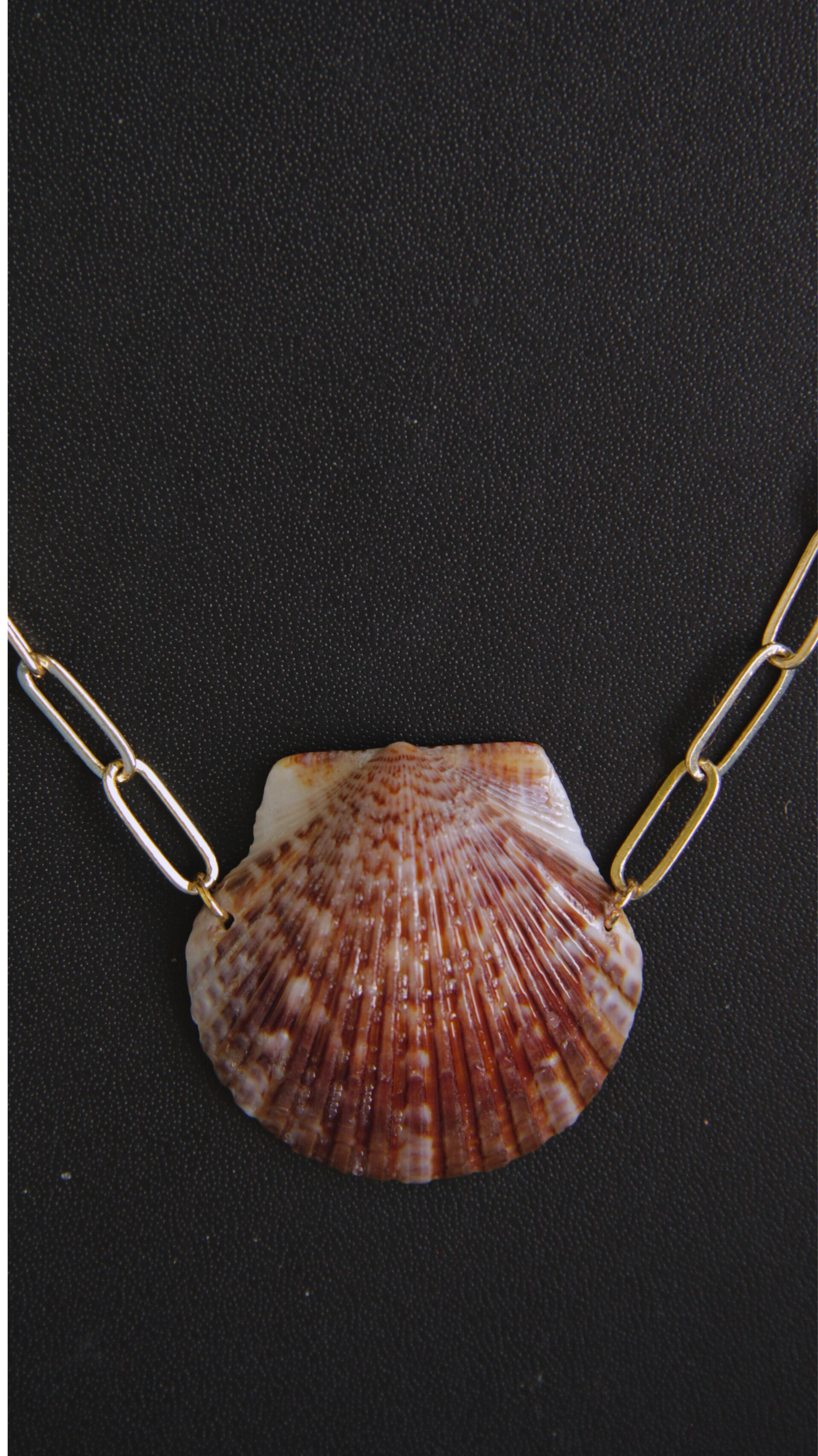 Brown Shell Choker