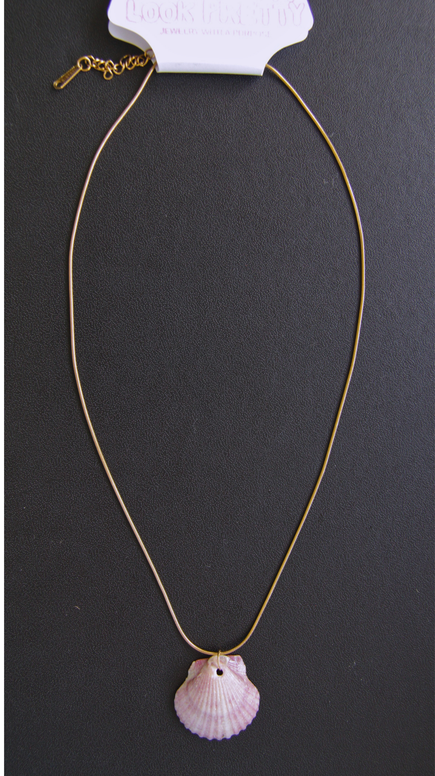 Purple Snake Chain Necklace