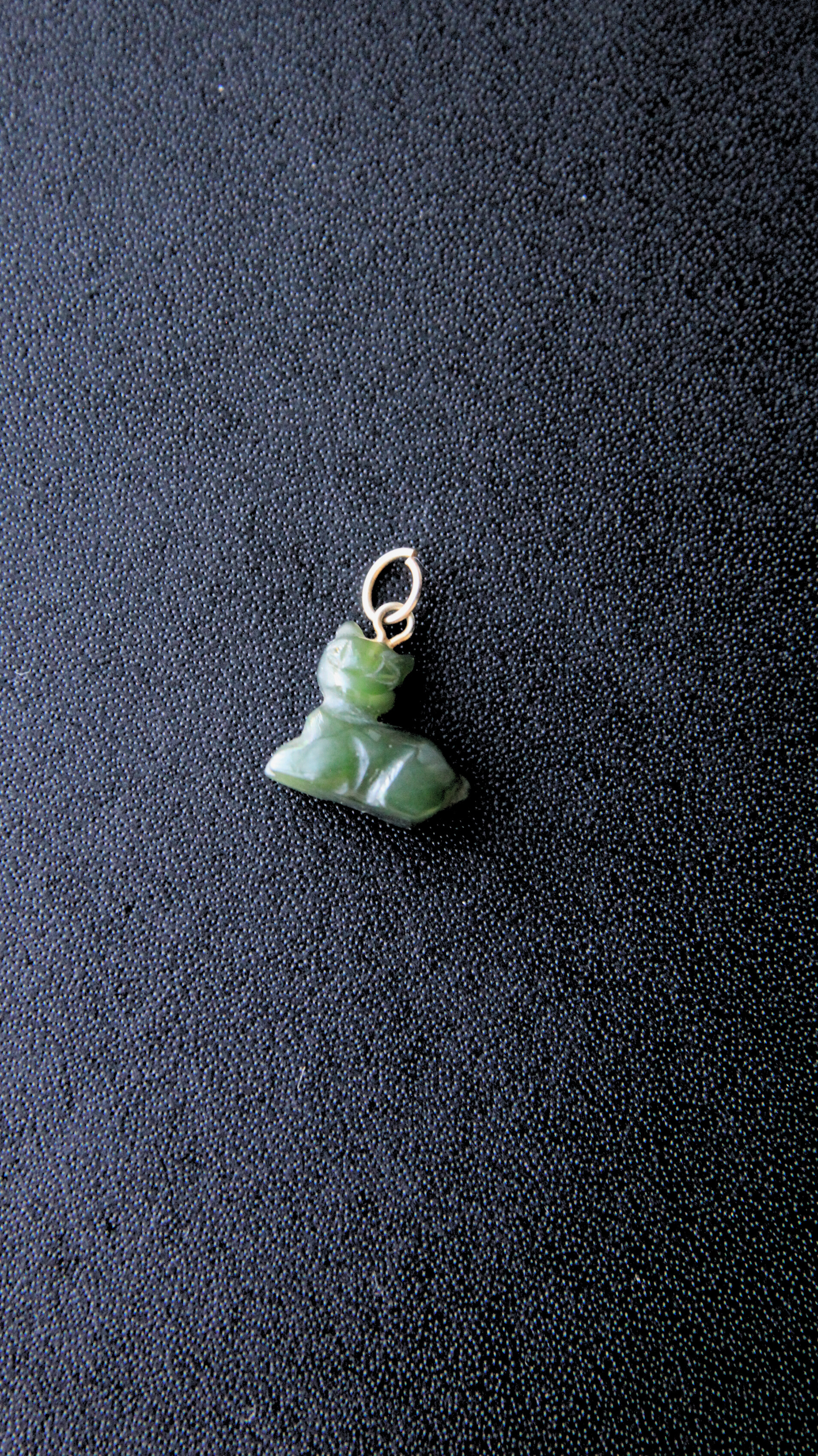 Vintage Jade Kitty Cat
