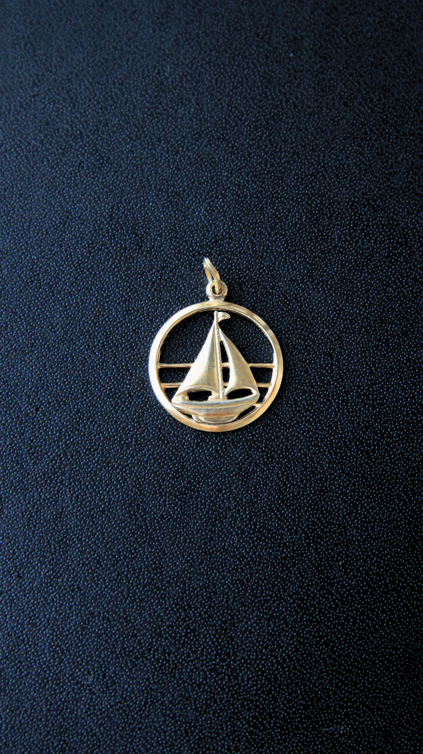 Gold Sailboat Charm