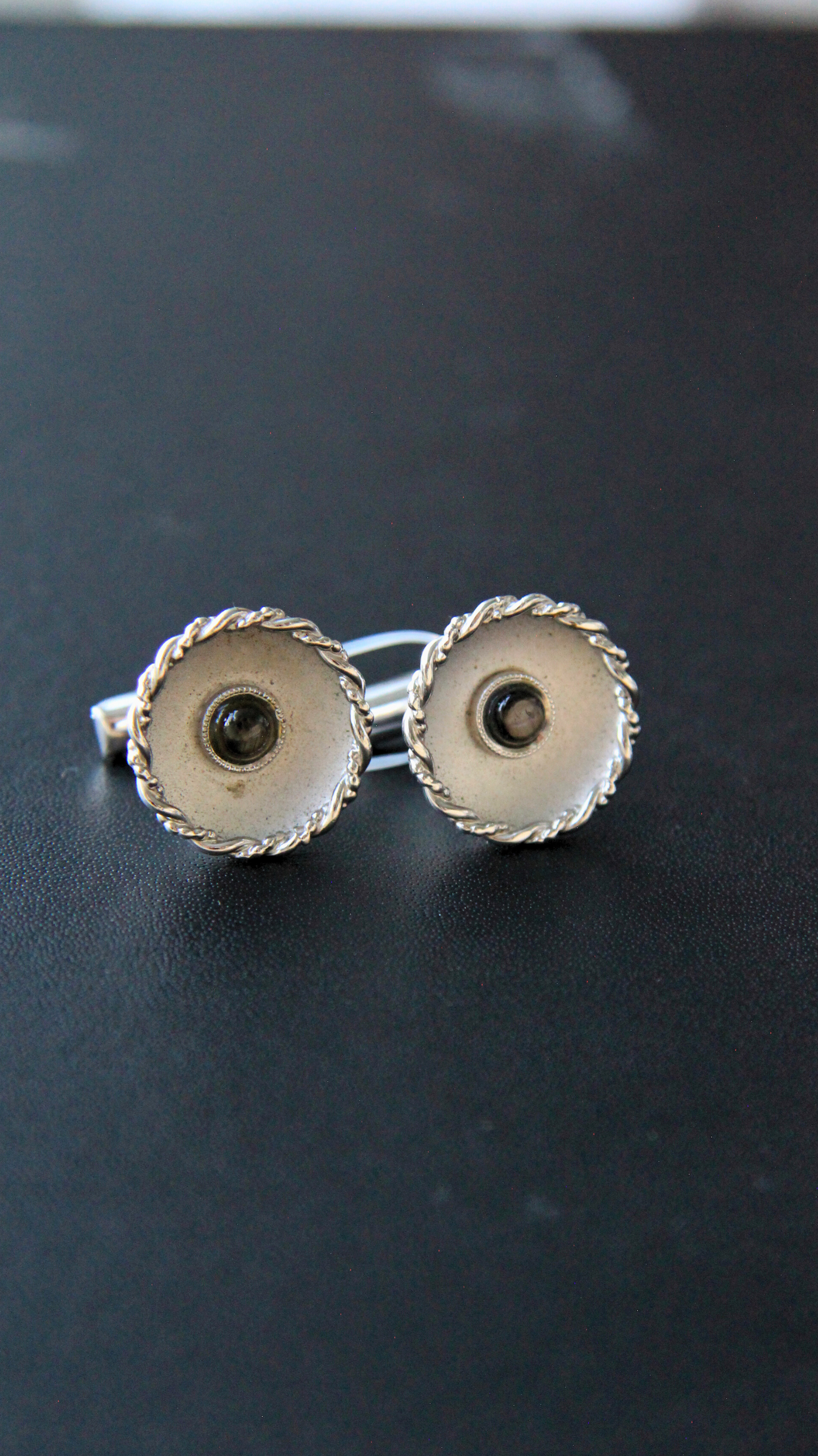 The Vintage Silver Manifestation Cuff Links