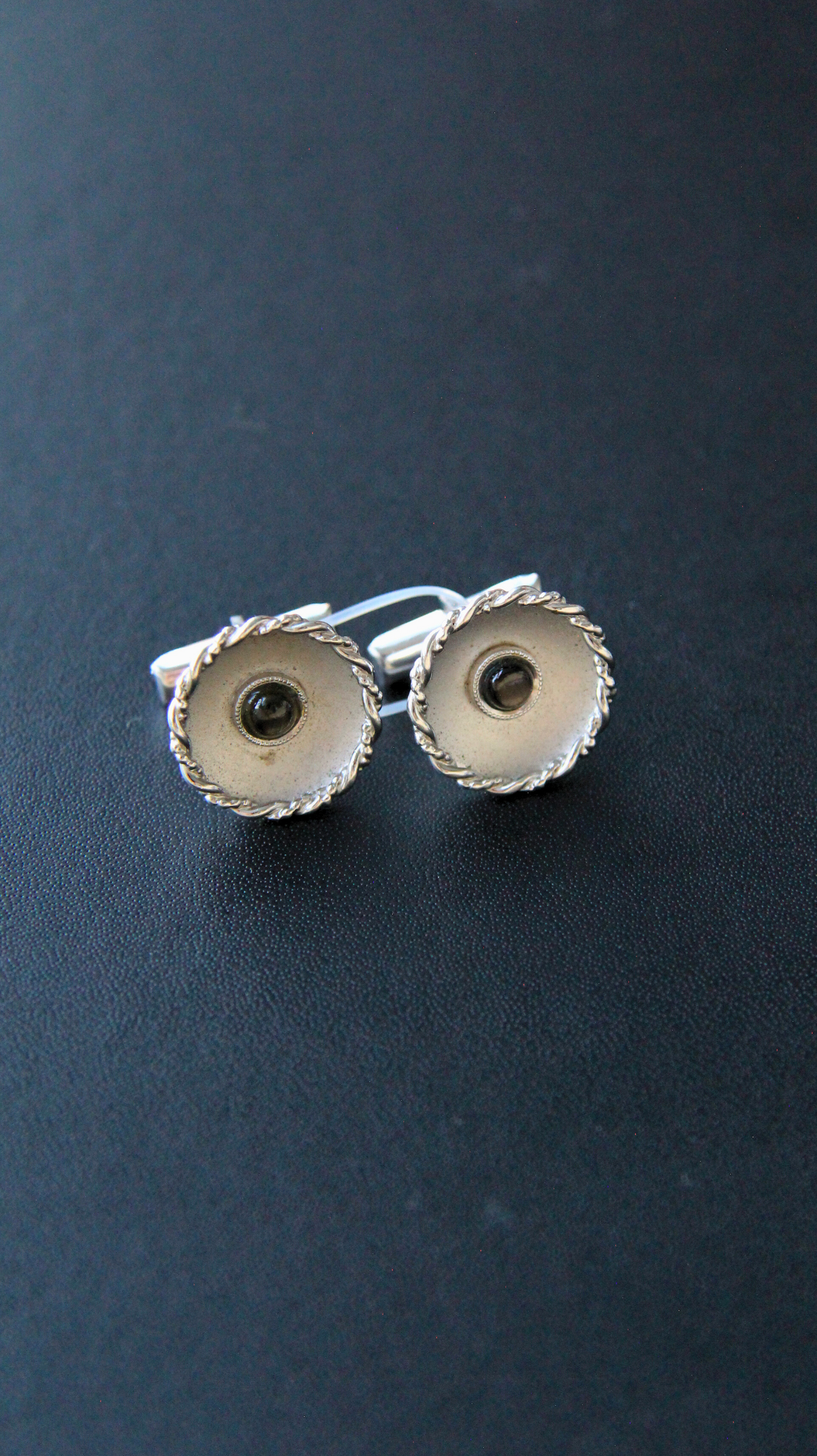 The Vintage Silver Manifestation Cuff Links