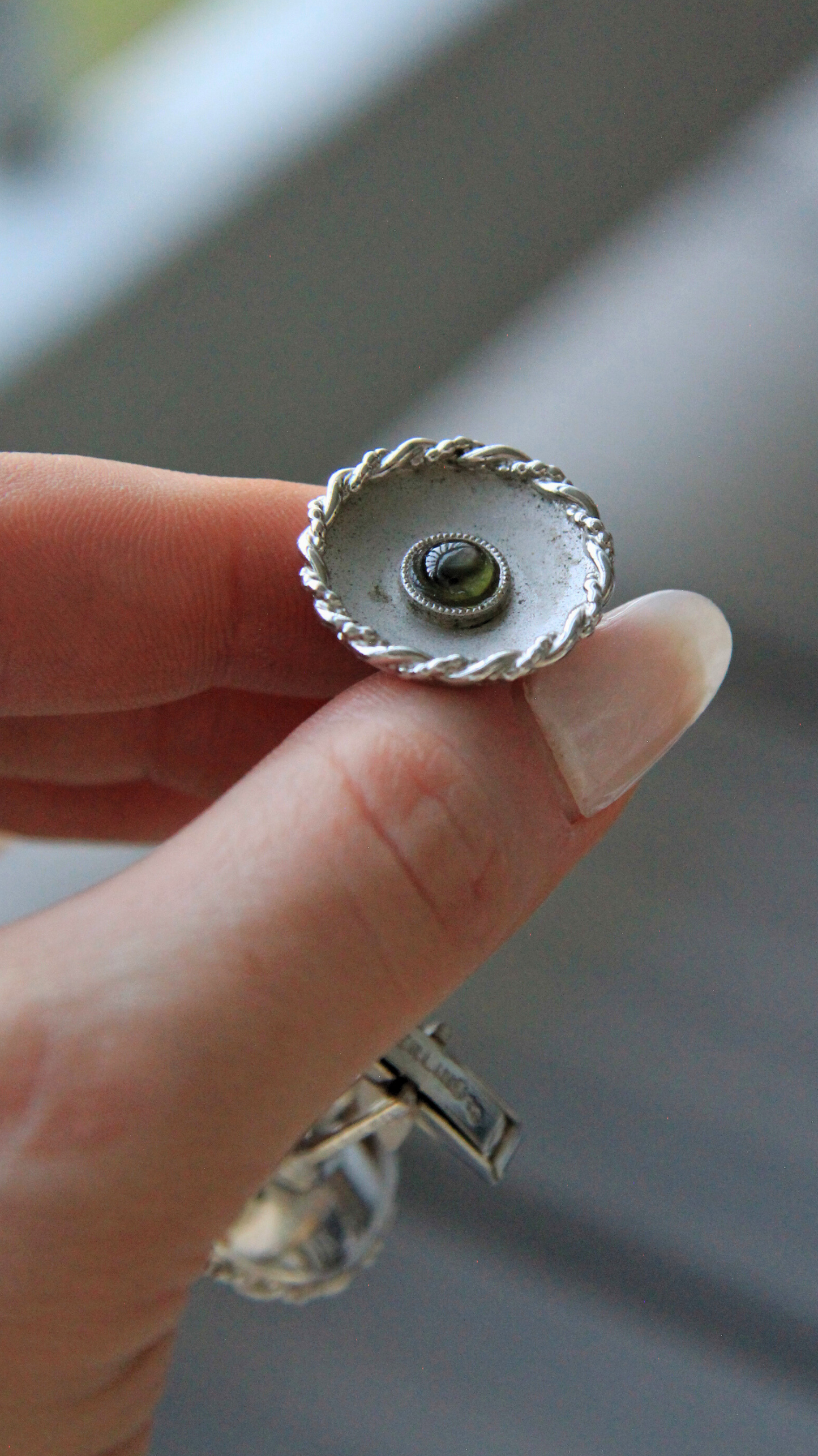 The Vintage Silver Manifestation Cuff Links