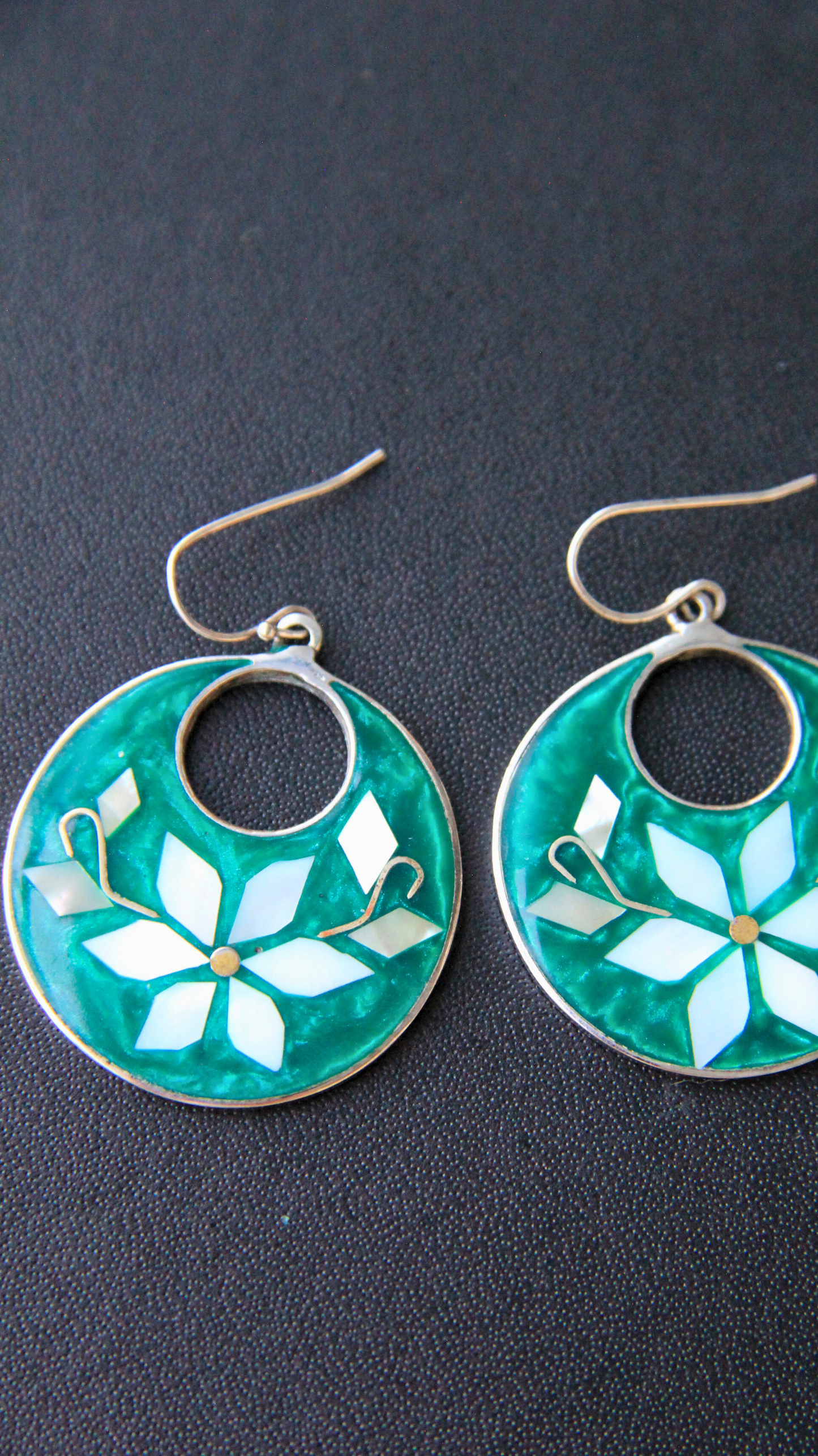 The Green Bohemian Vintage Earrings
