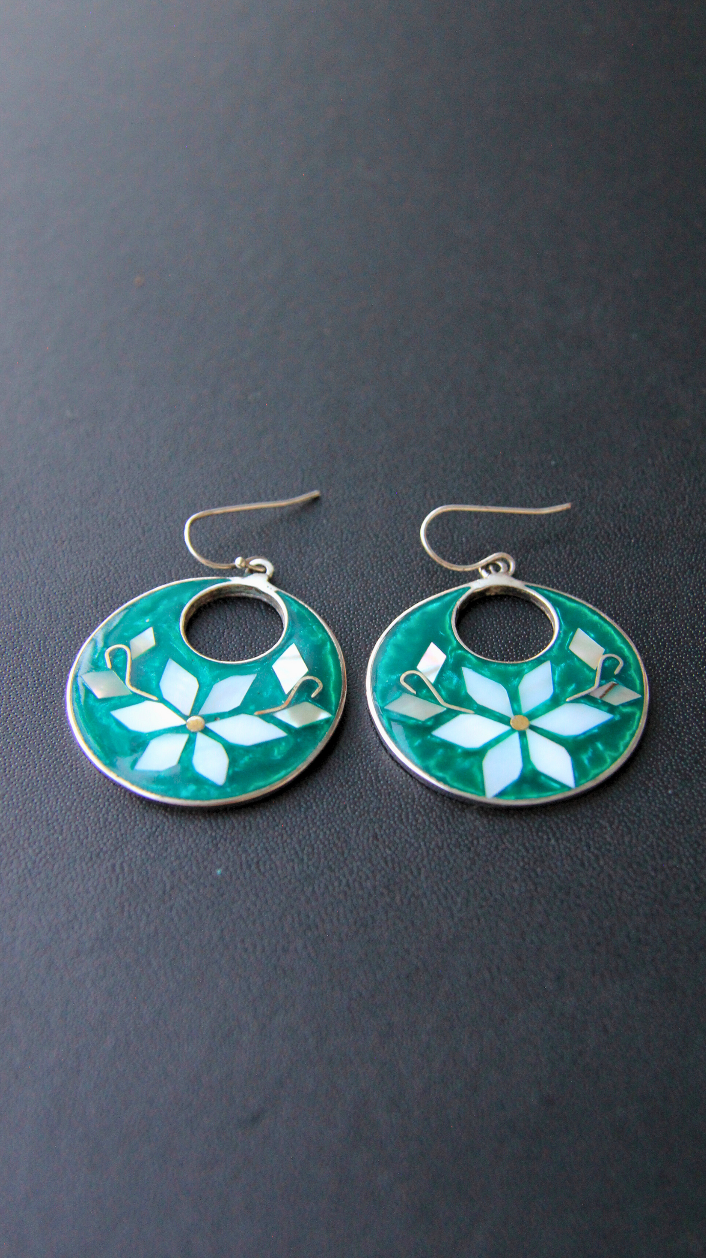 The Green Bohemian Vintage Earrings