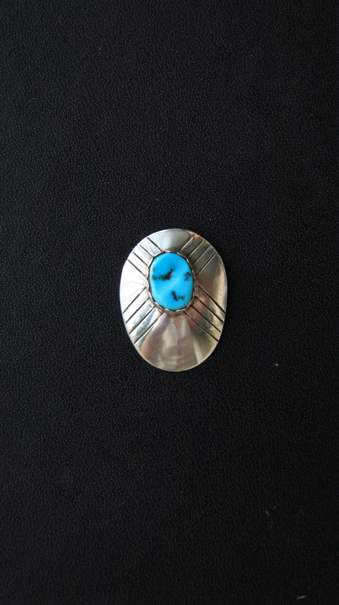 Turquoise Shield Pendant