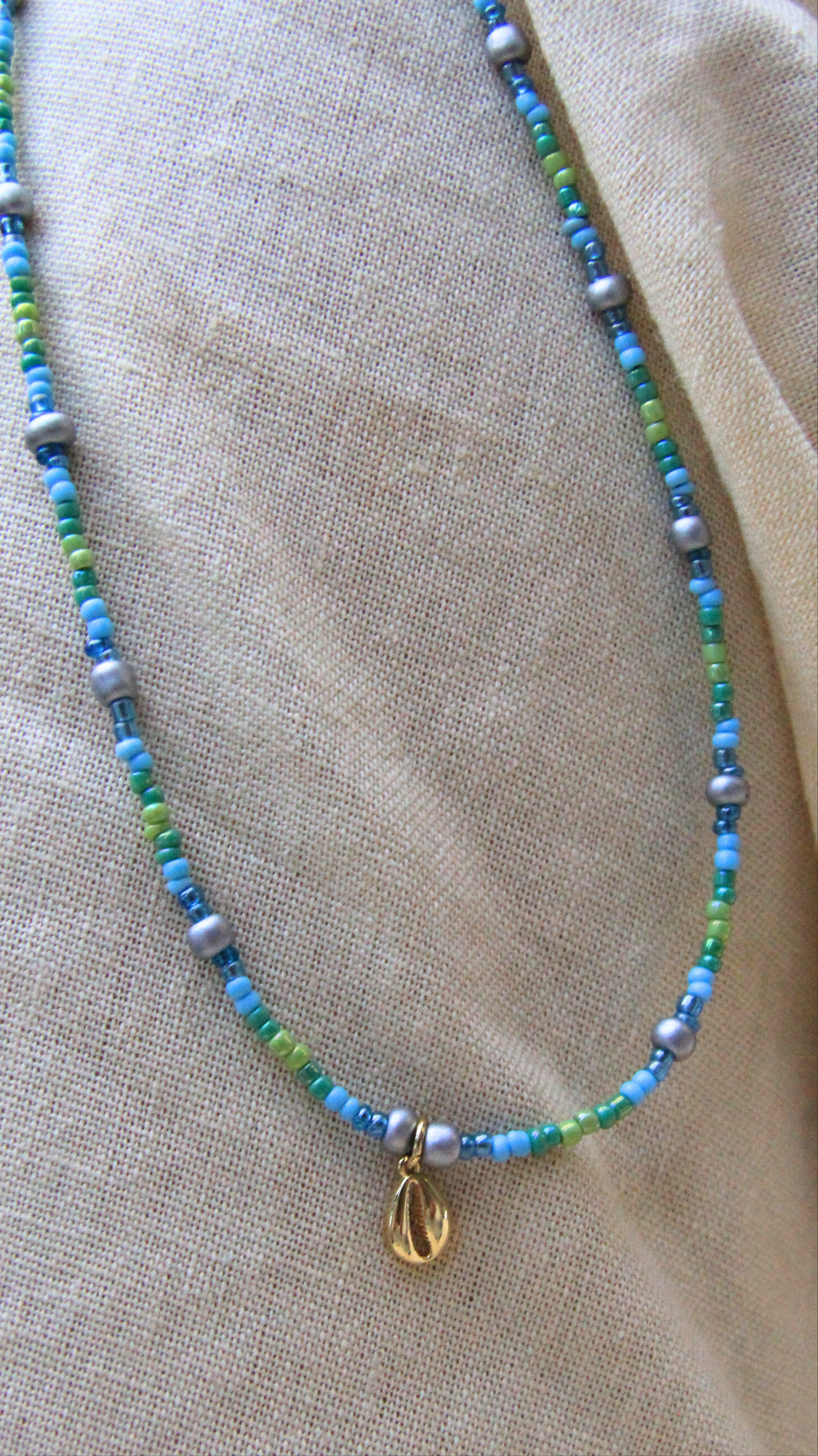 The Seaside Beaded Necklace