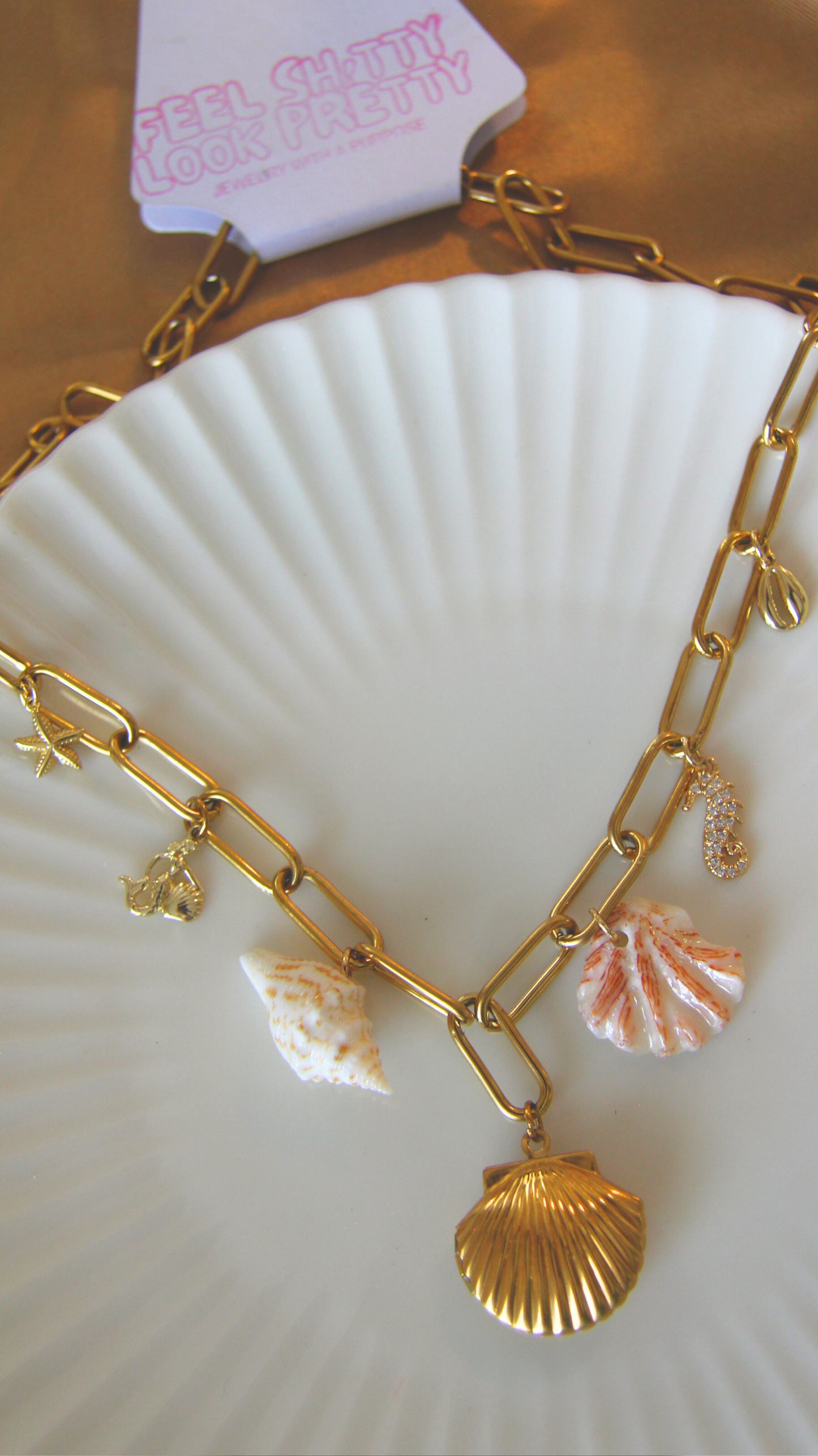 The Mermaid Charm Necklace
