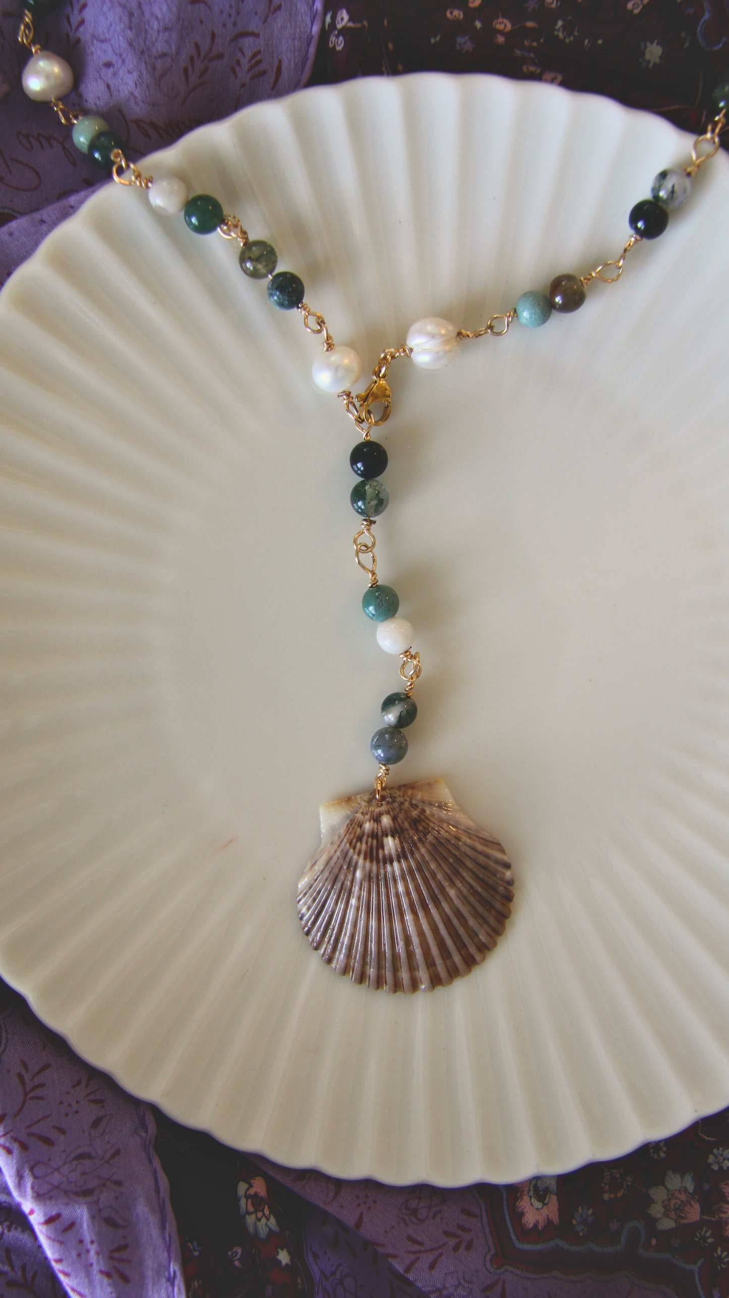 The Amaya Wire Wrapped Necklace