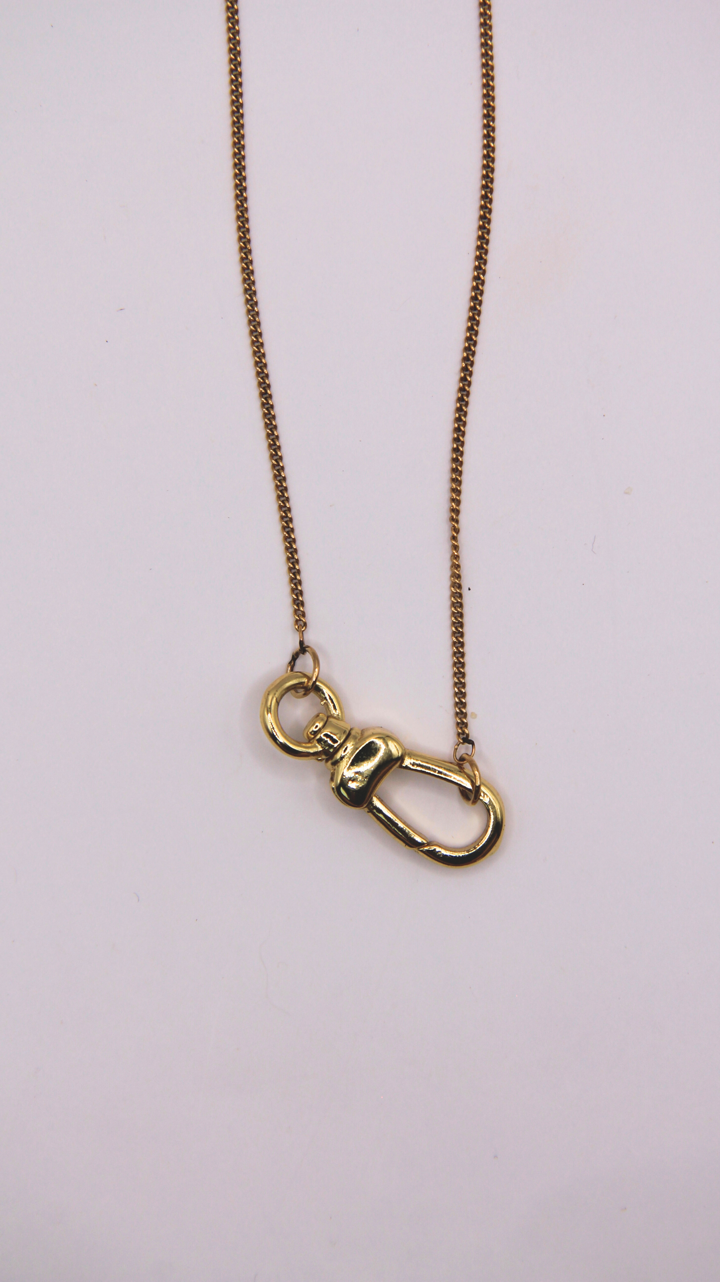 The Danie Clasp Charm Base Necklace