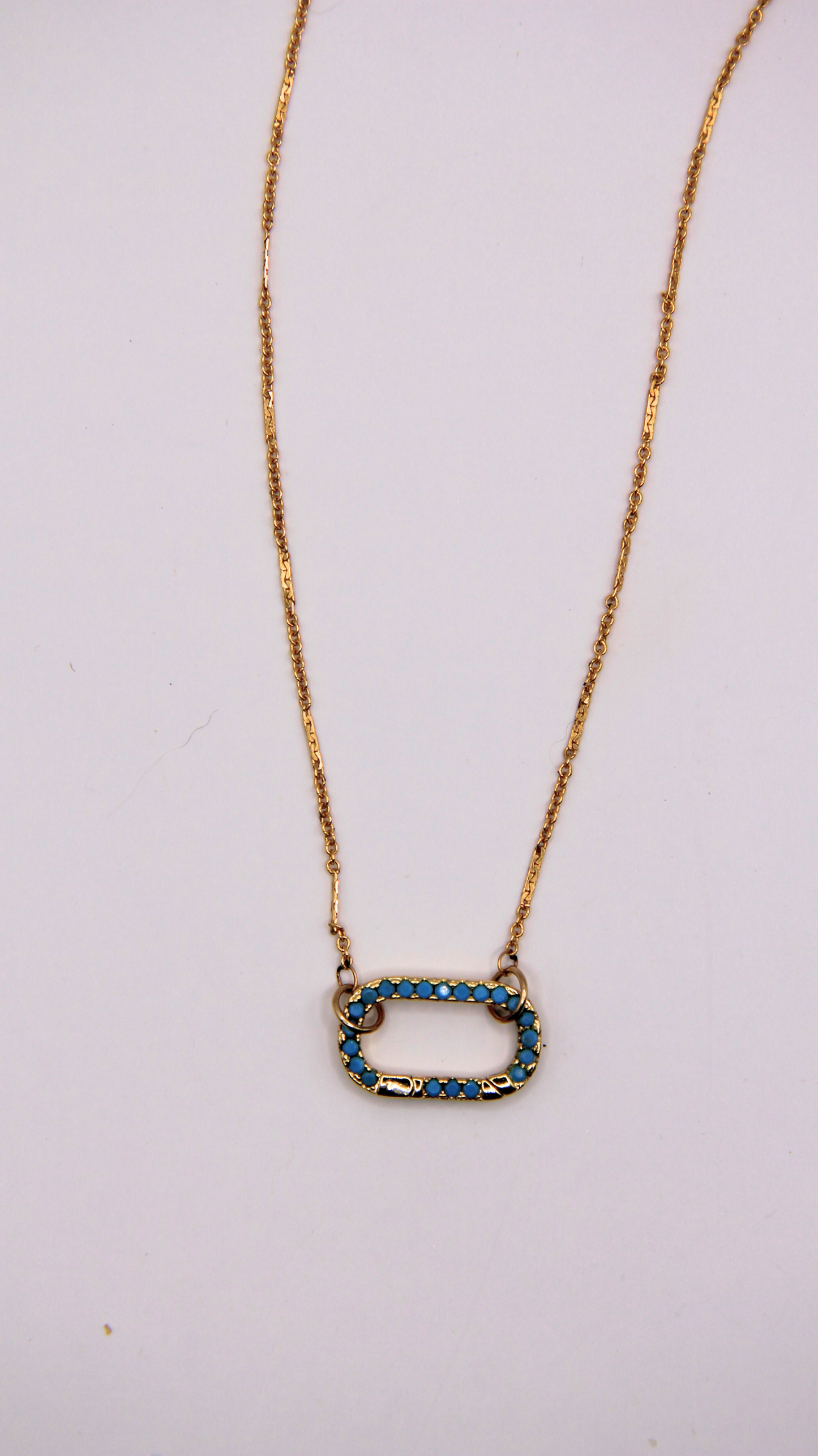 The Danie Clasp Charm Base Necklace