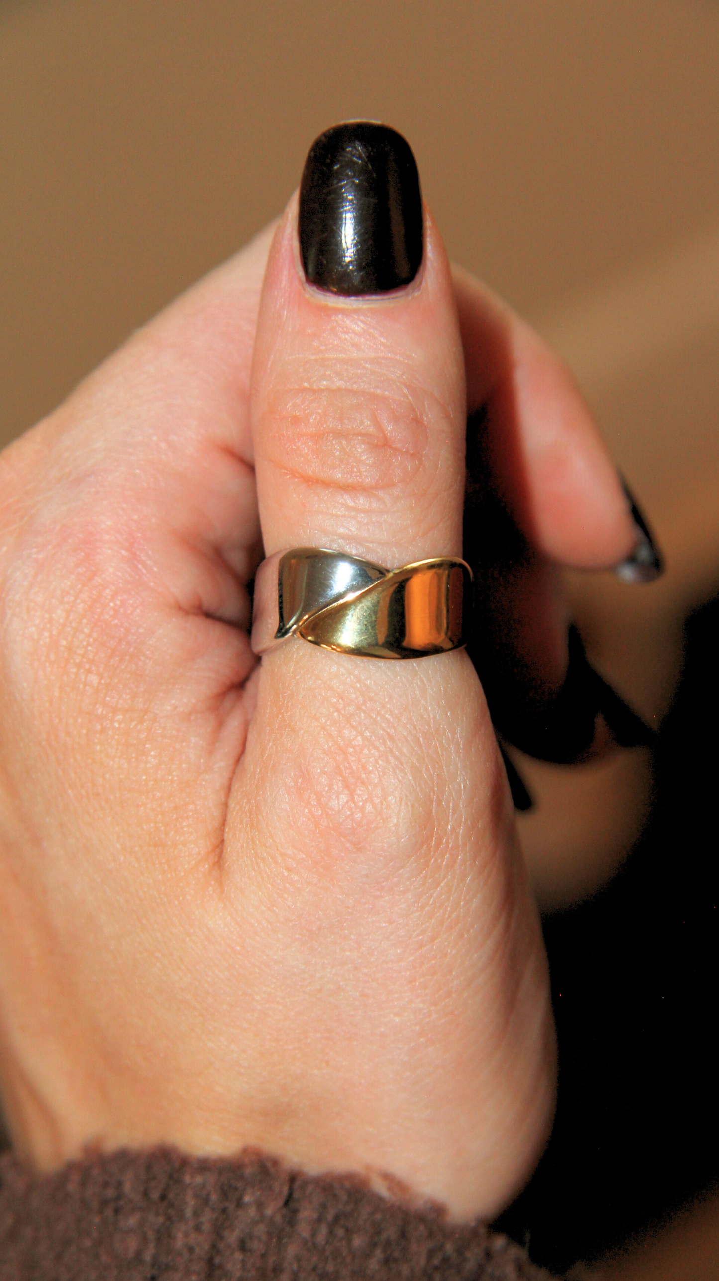The Two-Tone Cuff Ring