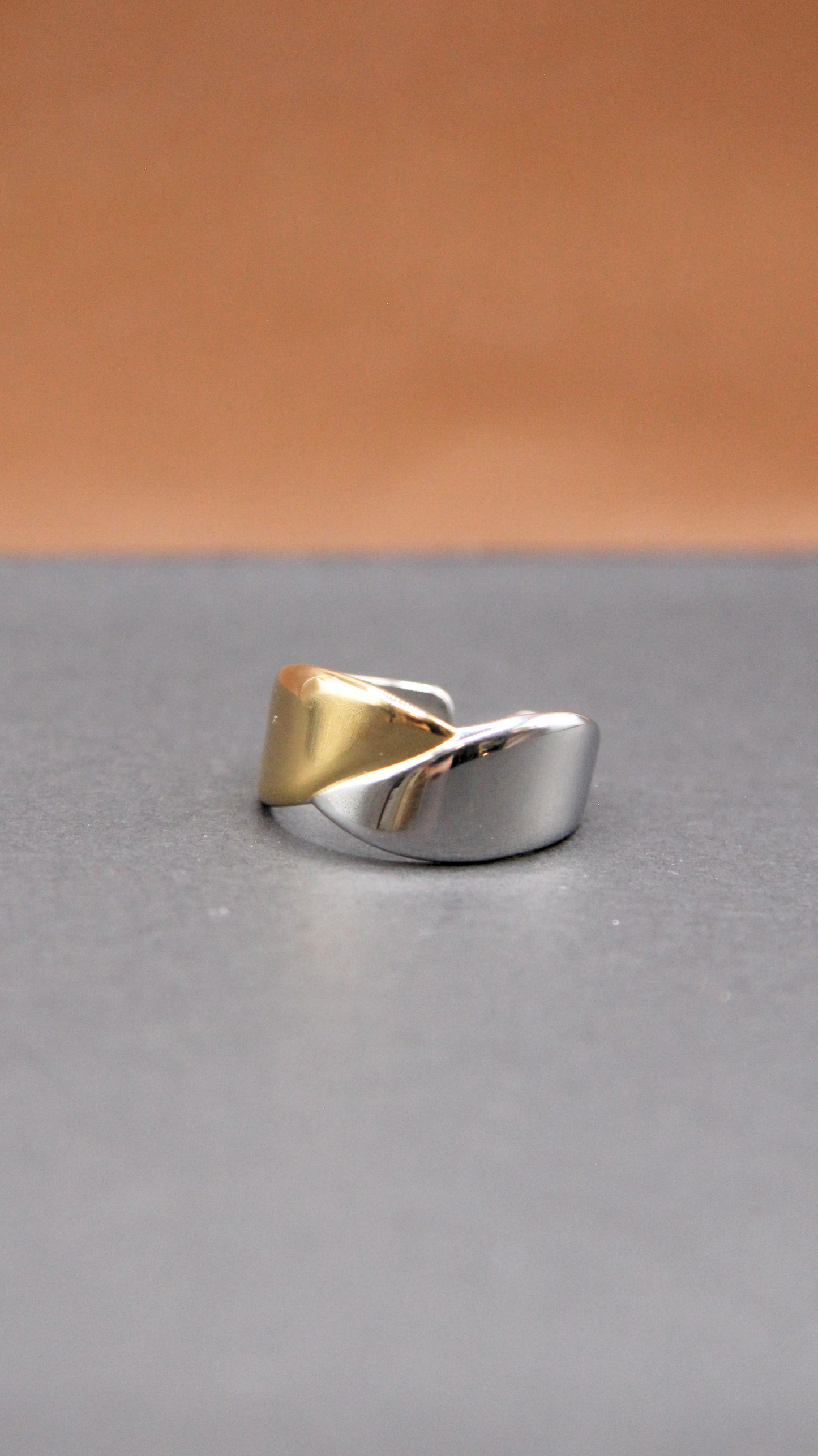 The Two-Tone Cuff Ring