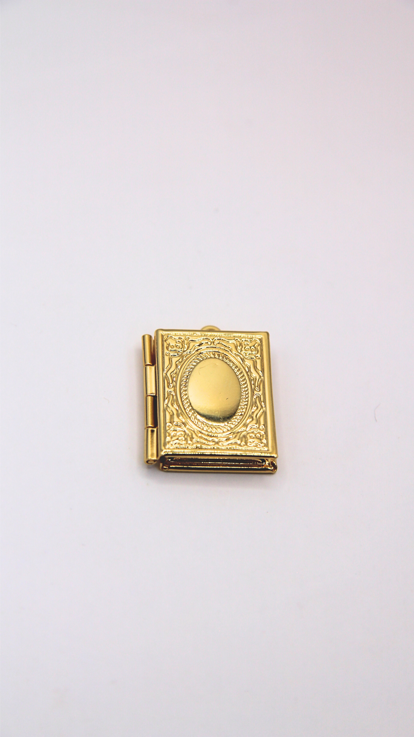 The Book Locket Charm