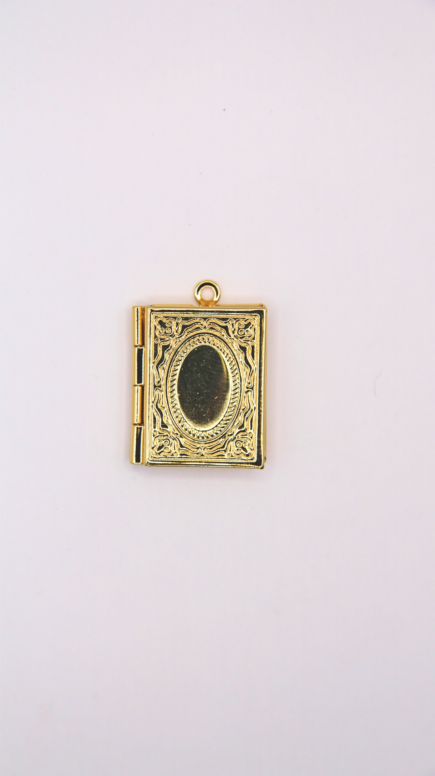 The Book Locket Charm