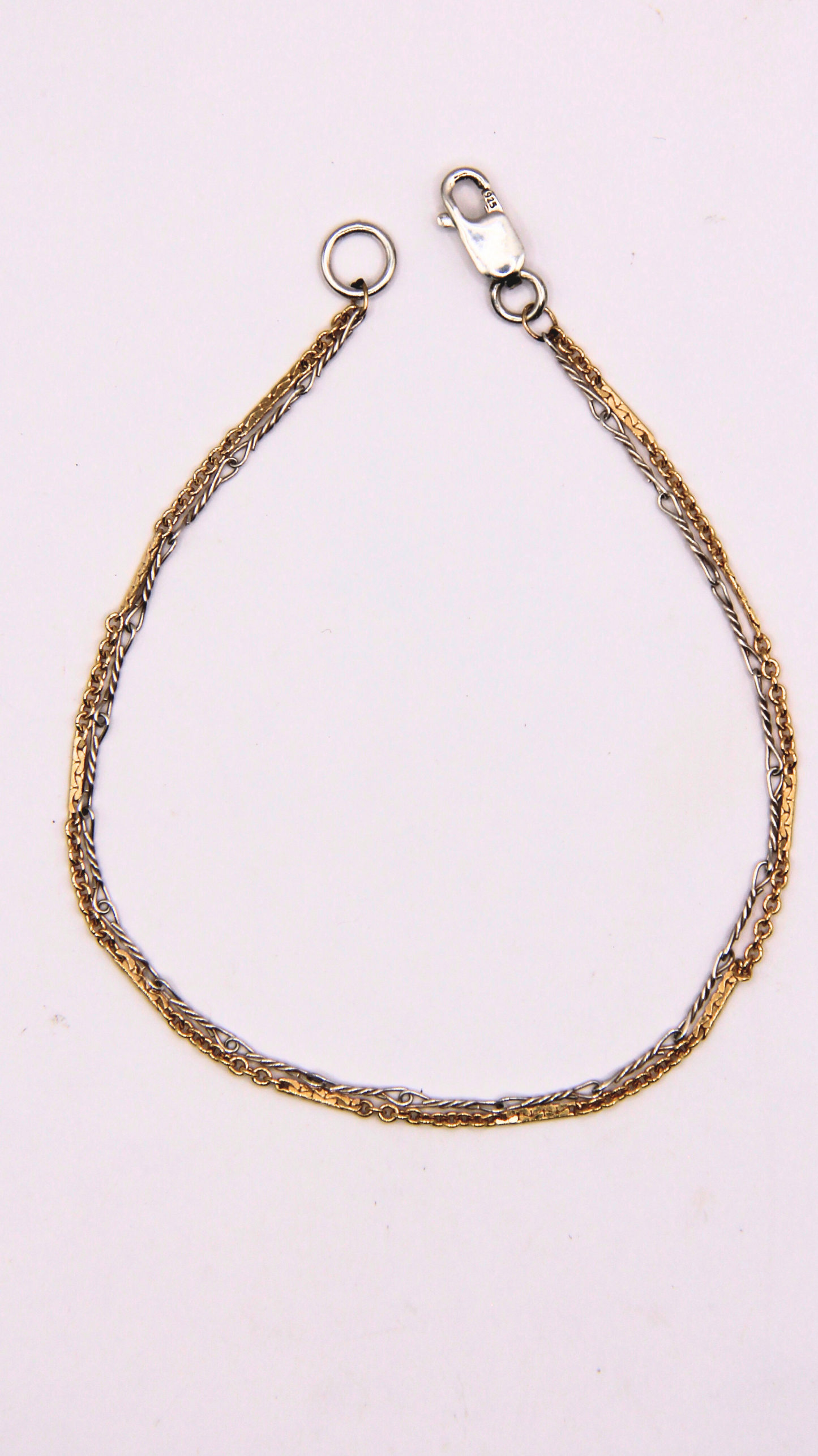 The Barbed Wire and Danie Mixed Chain Bracelet