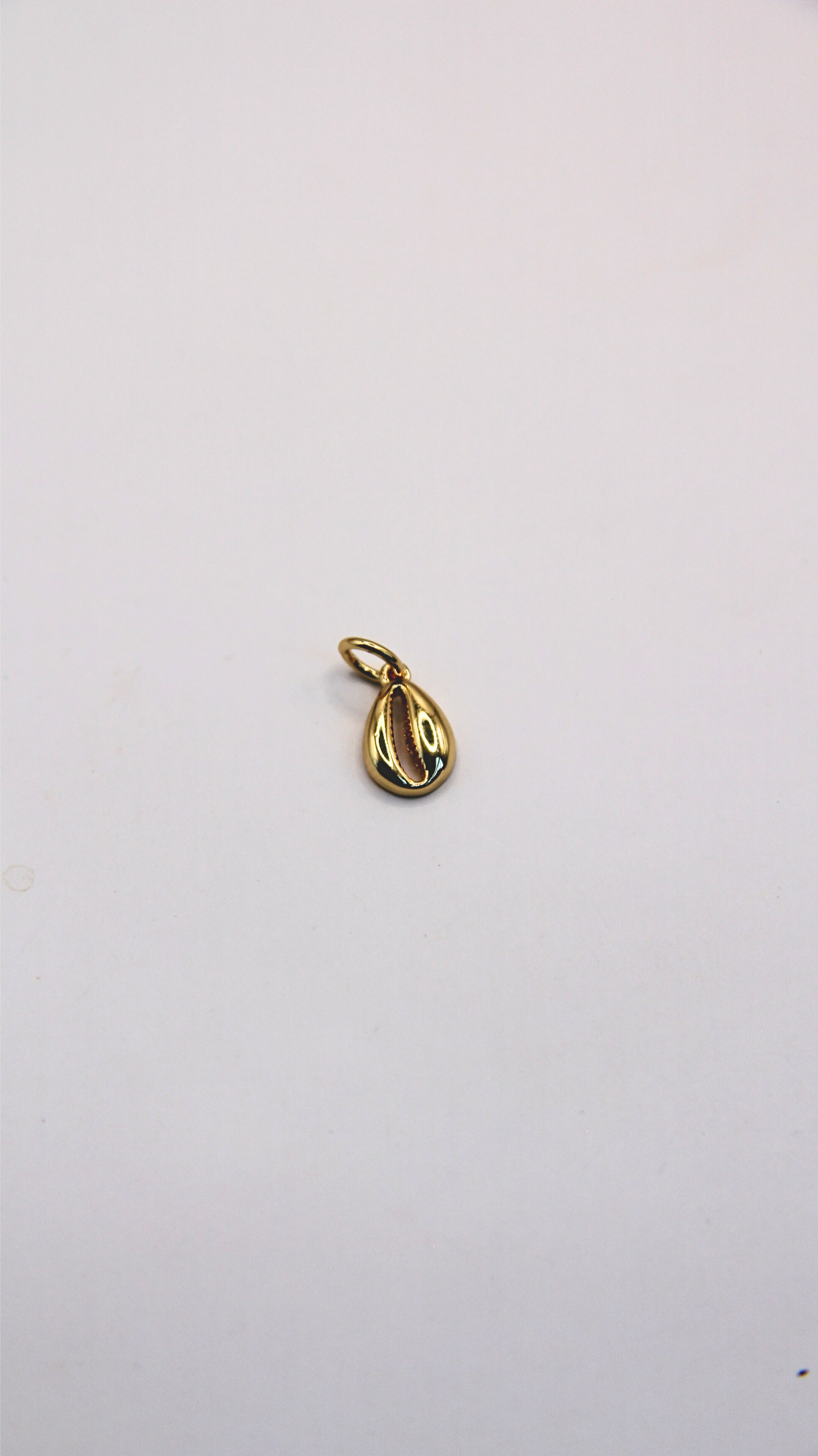 The Gold Cowrie Shell Charm