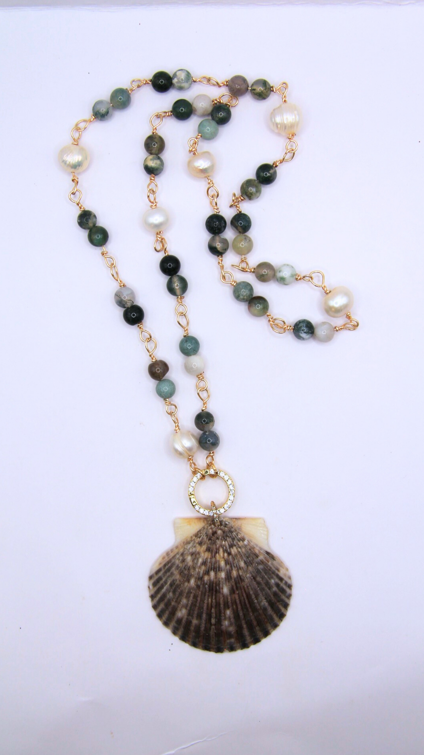 The Amaya Wire Wrapped Necklace