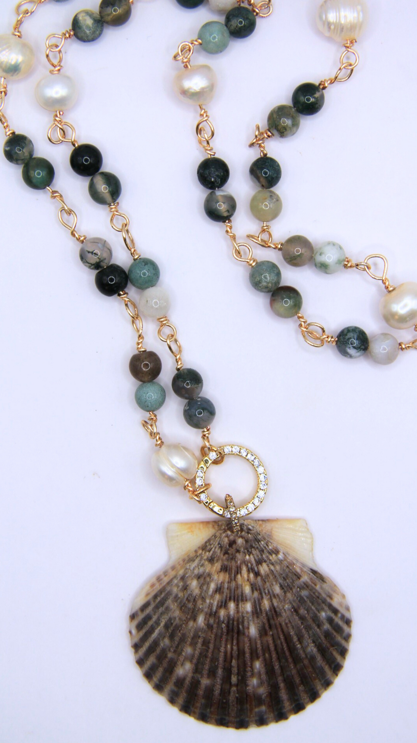 The Amaya Wire Wrapped Necklace