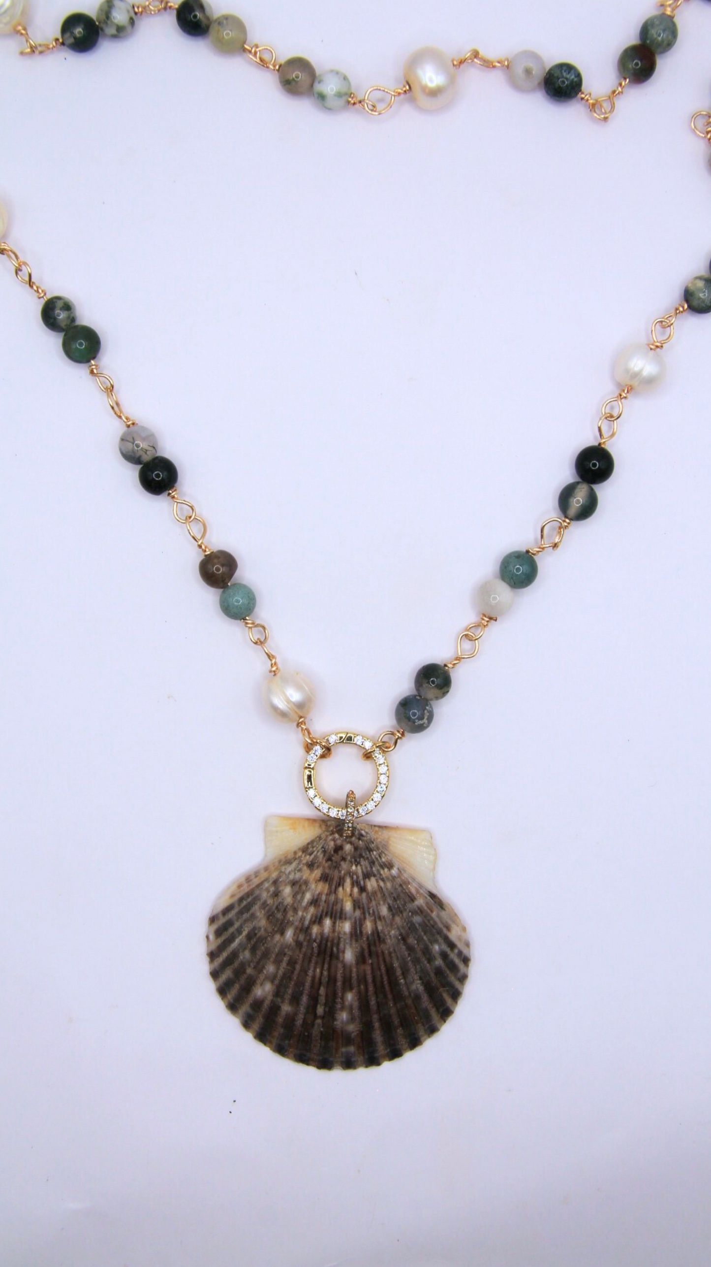The Amaya Wire Wrapped Necklace