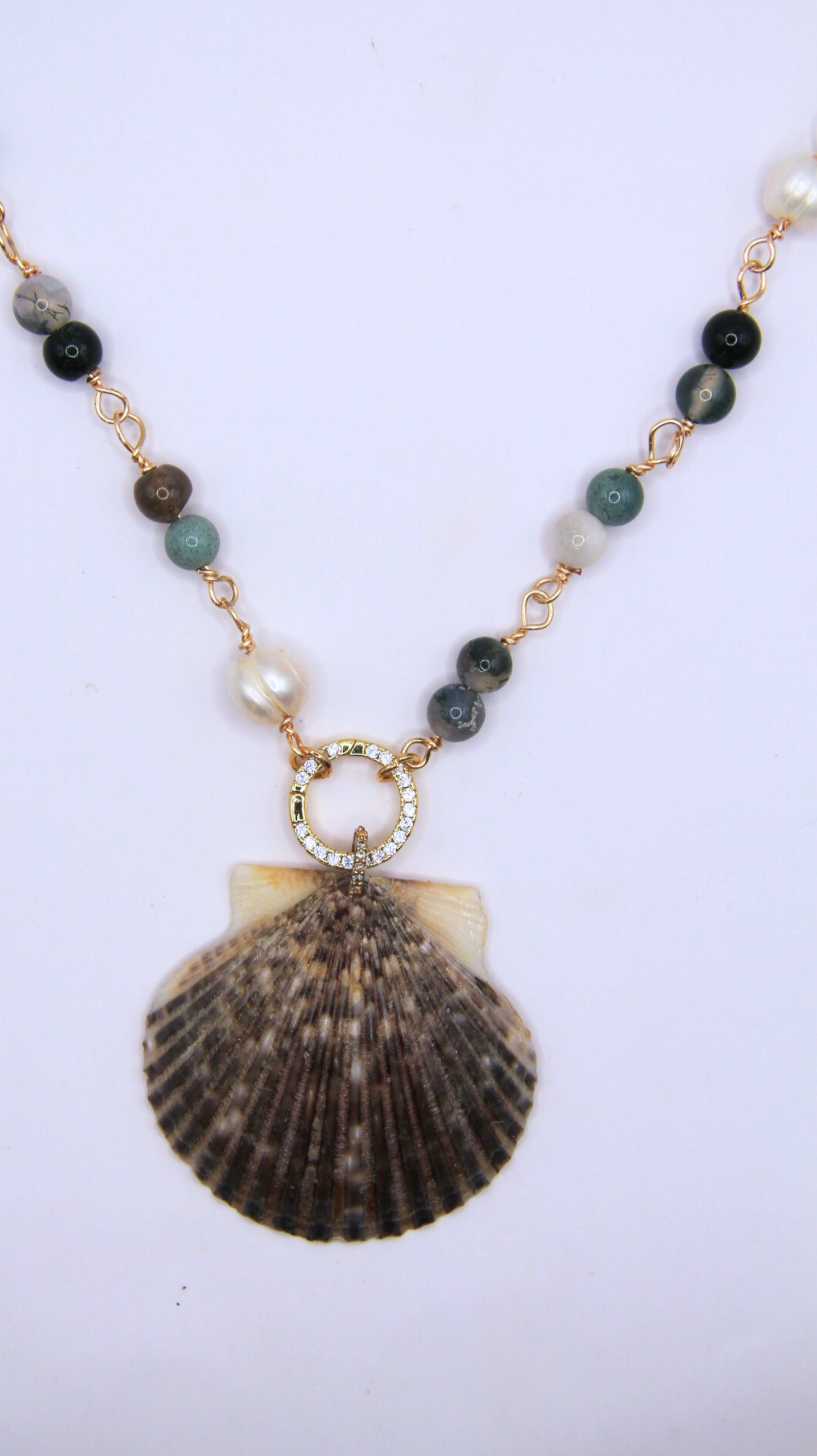 The Amaya Wire Wrapped Necklace