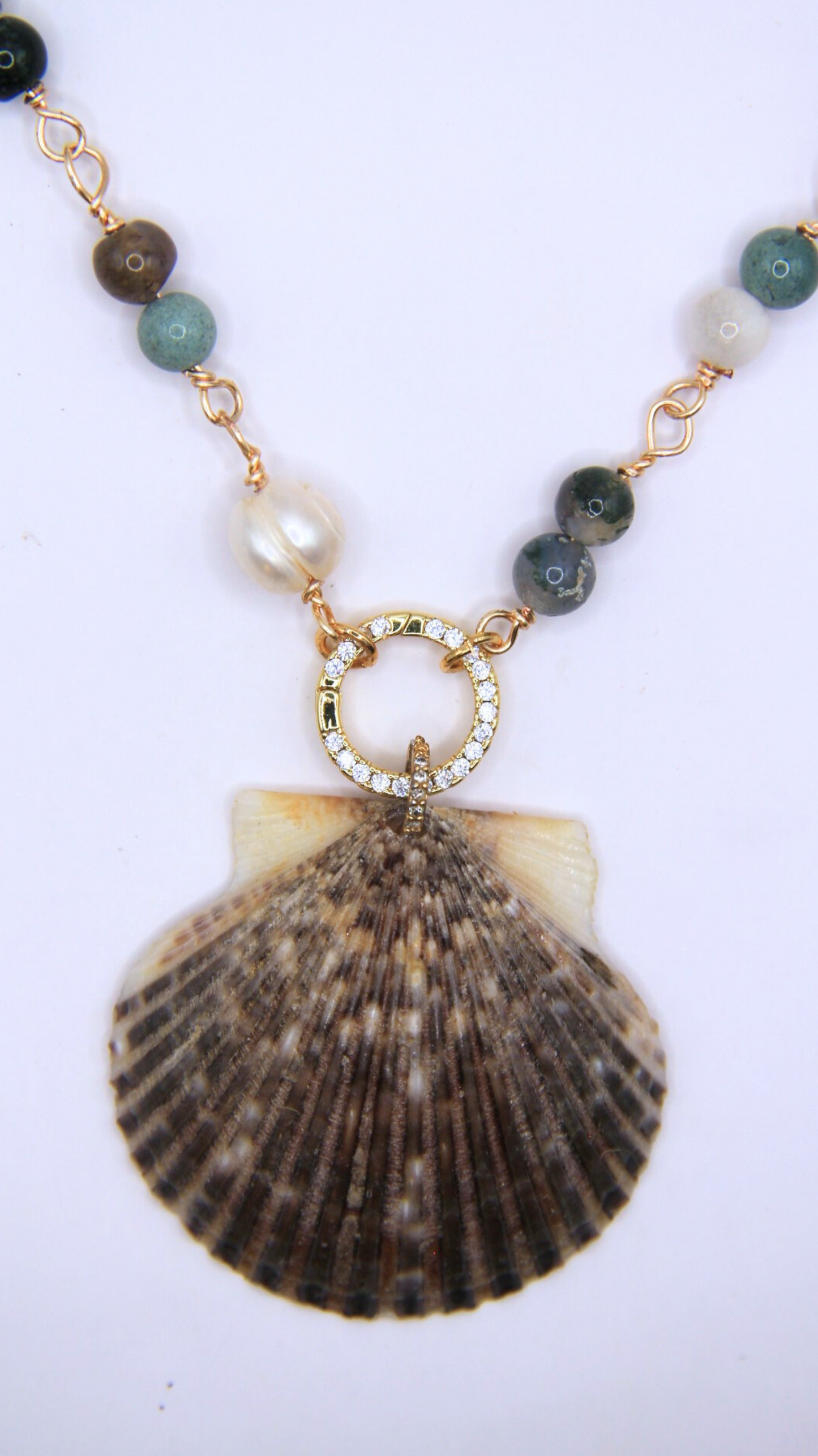 The Amaya Wire Wrapped Necklace