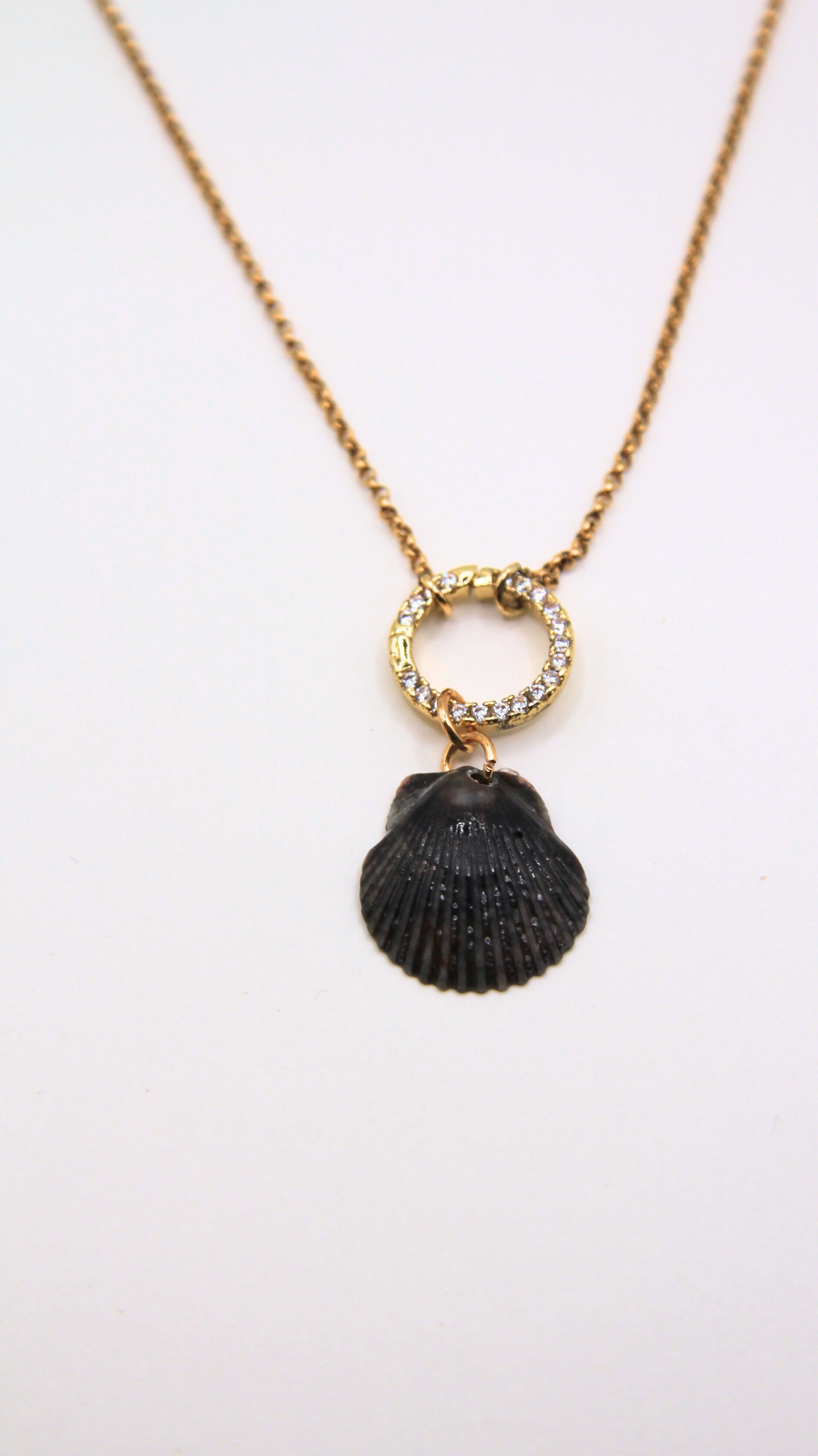 The Heather Clasp Charm Base Necklace