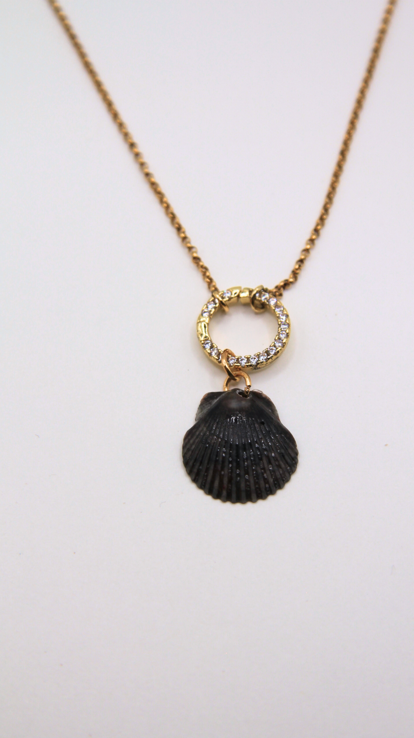 The Heather Clasp Charm Base Necklace
