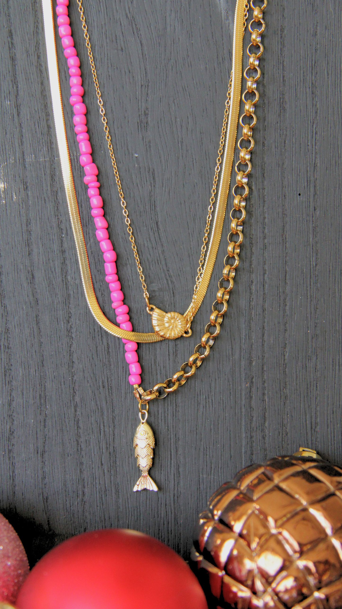 The Flattened Snake Chain Necklace