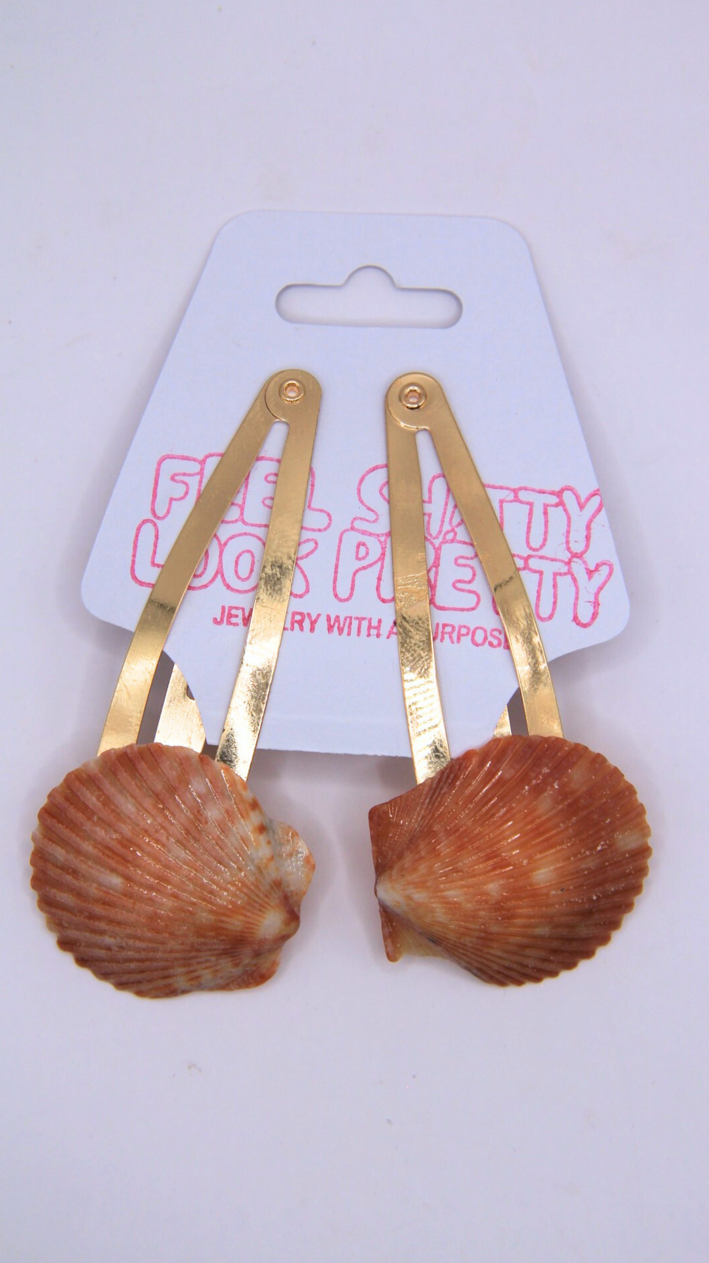 The Shell Hair Clips