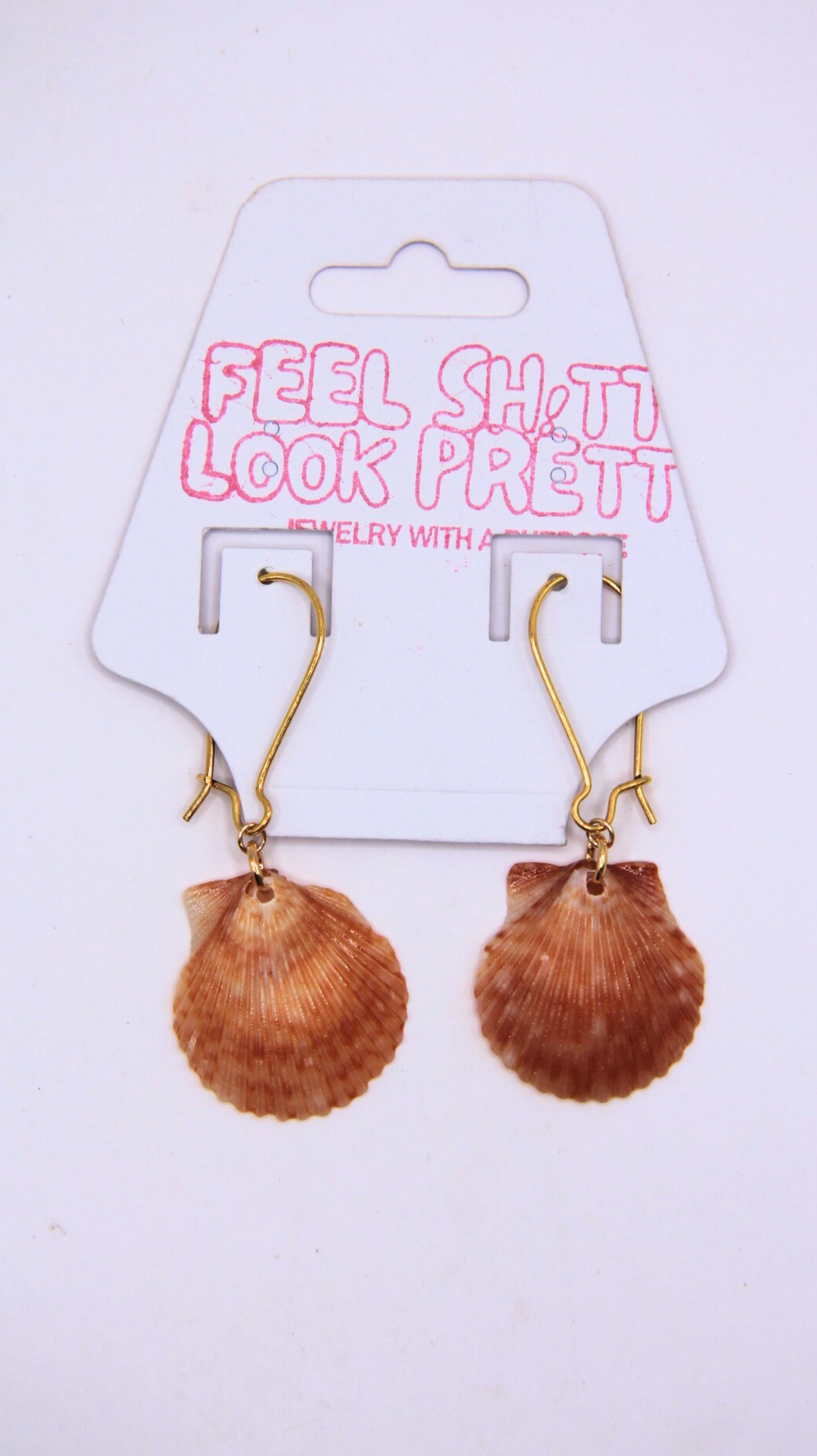 The Shell Drop Earrings