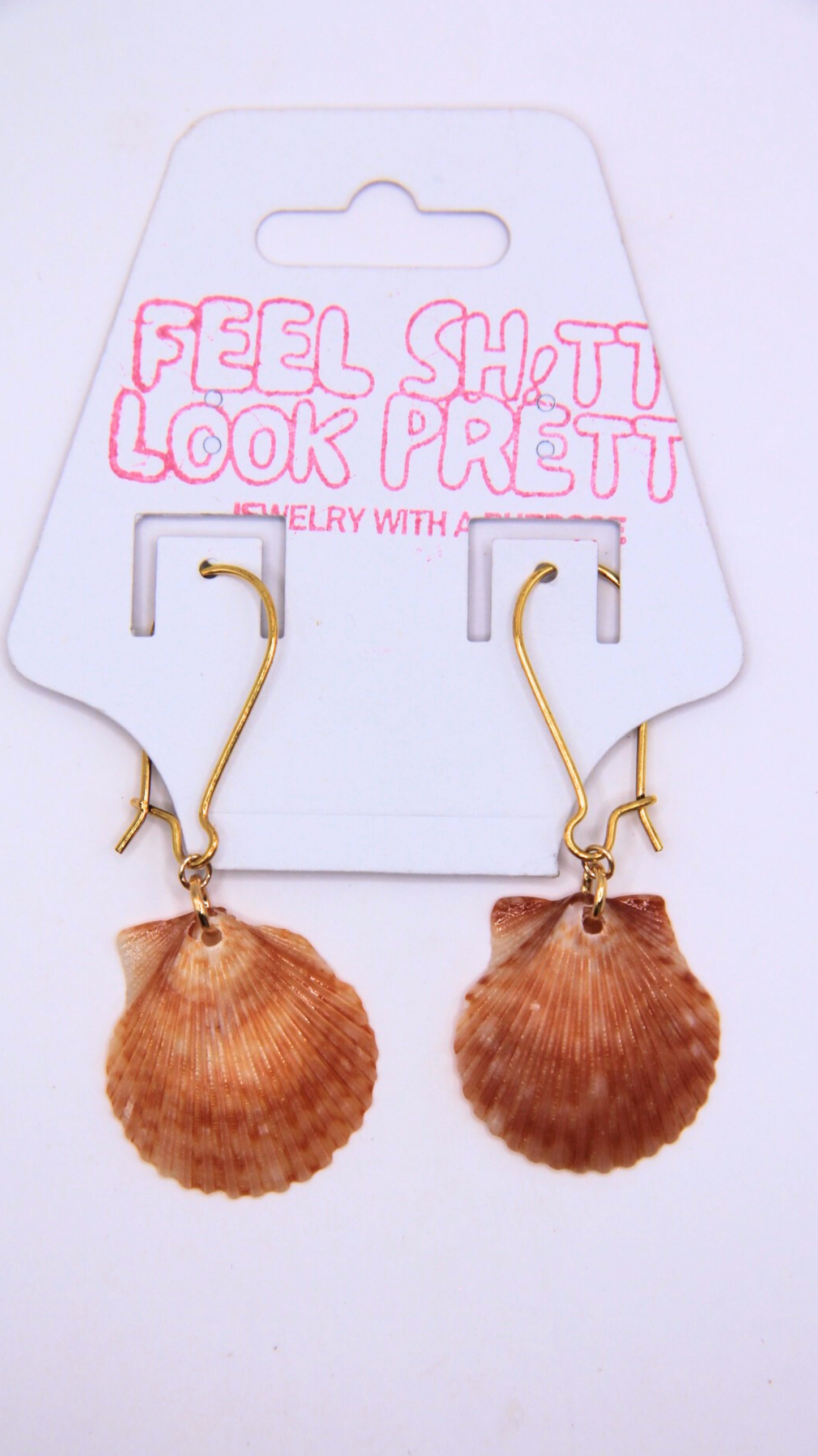 The Shell Drop Earrings