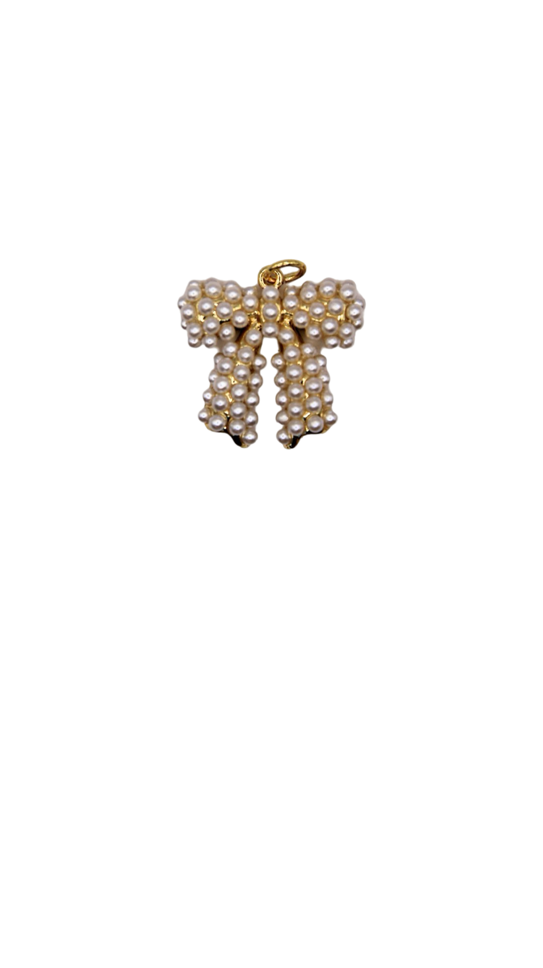 The Pearl Bow Charm