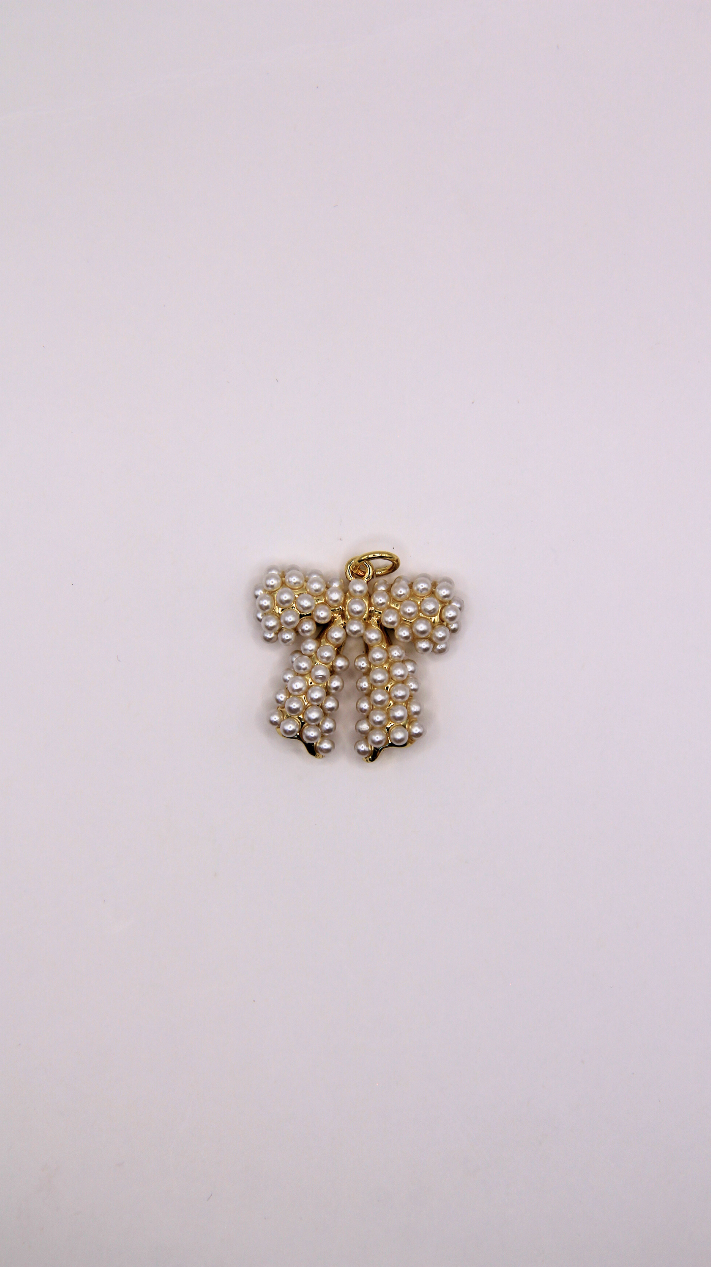 The Pearl Bow Charm
