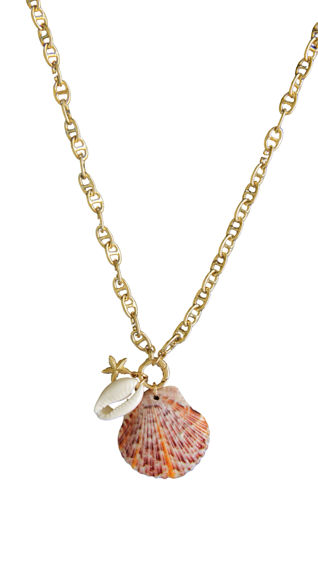 Purple and Orange Customizable Mary Necklace