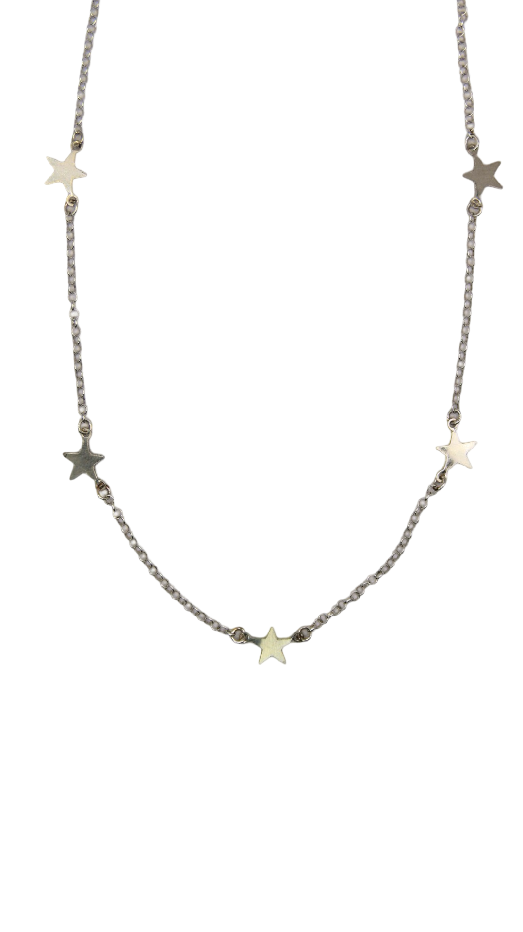 The Silver Star Station Necklace
