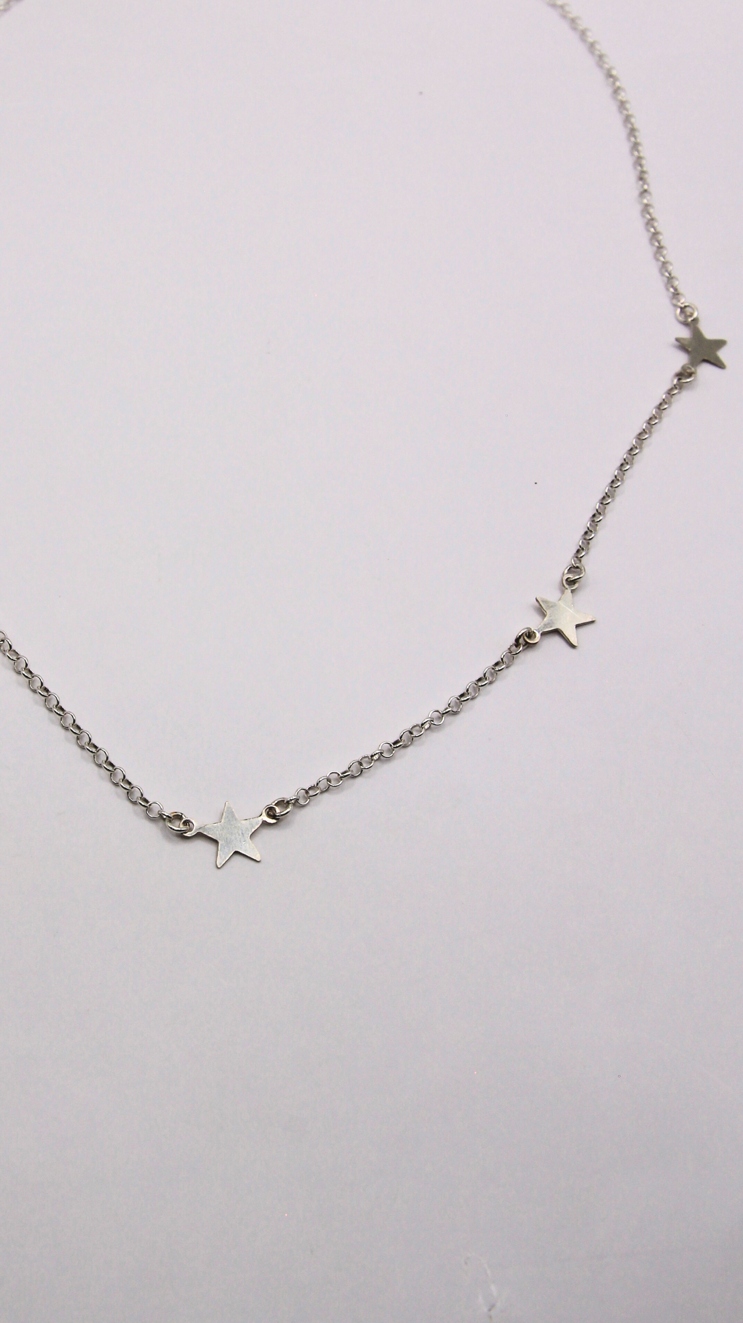 The Silver Star Station Necklace