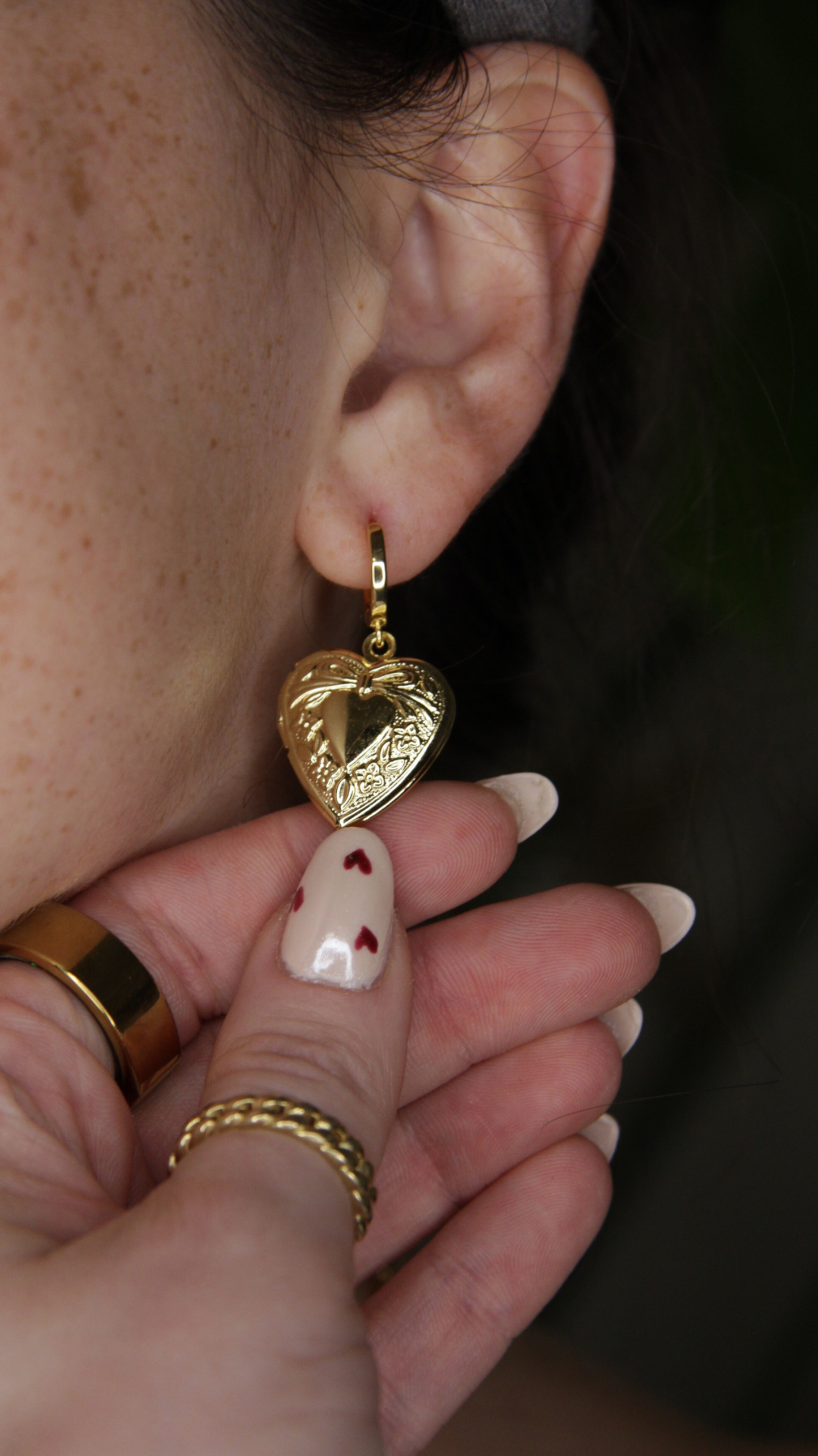 The Lover's Locket Huggies