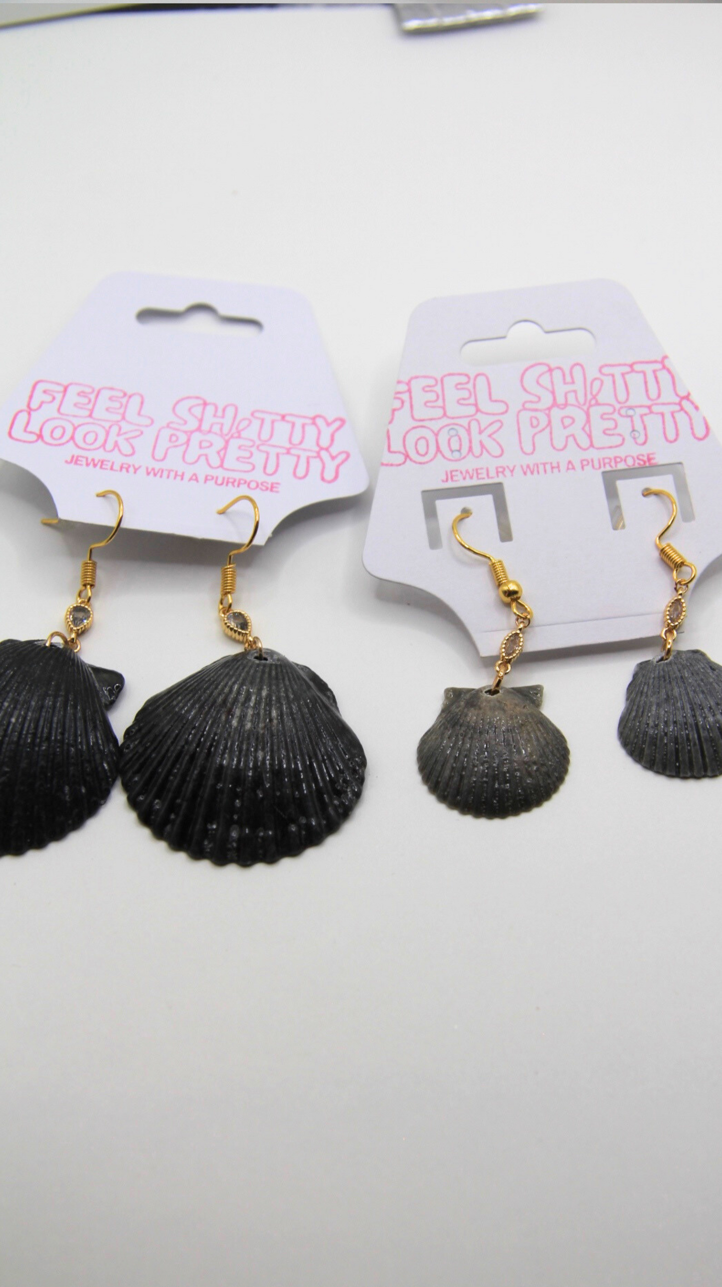 The Audrey Shell Earrings