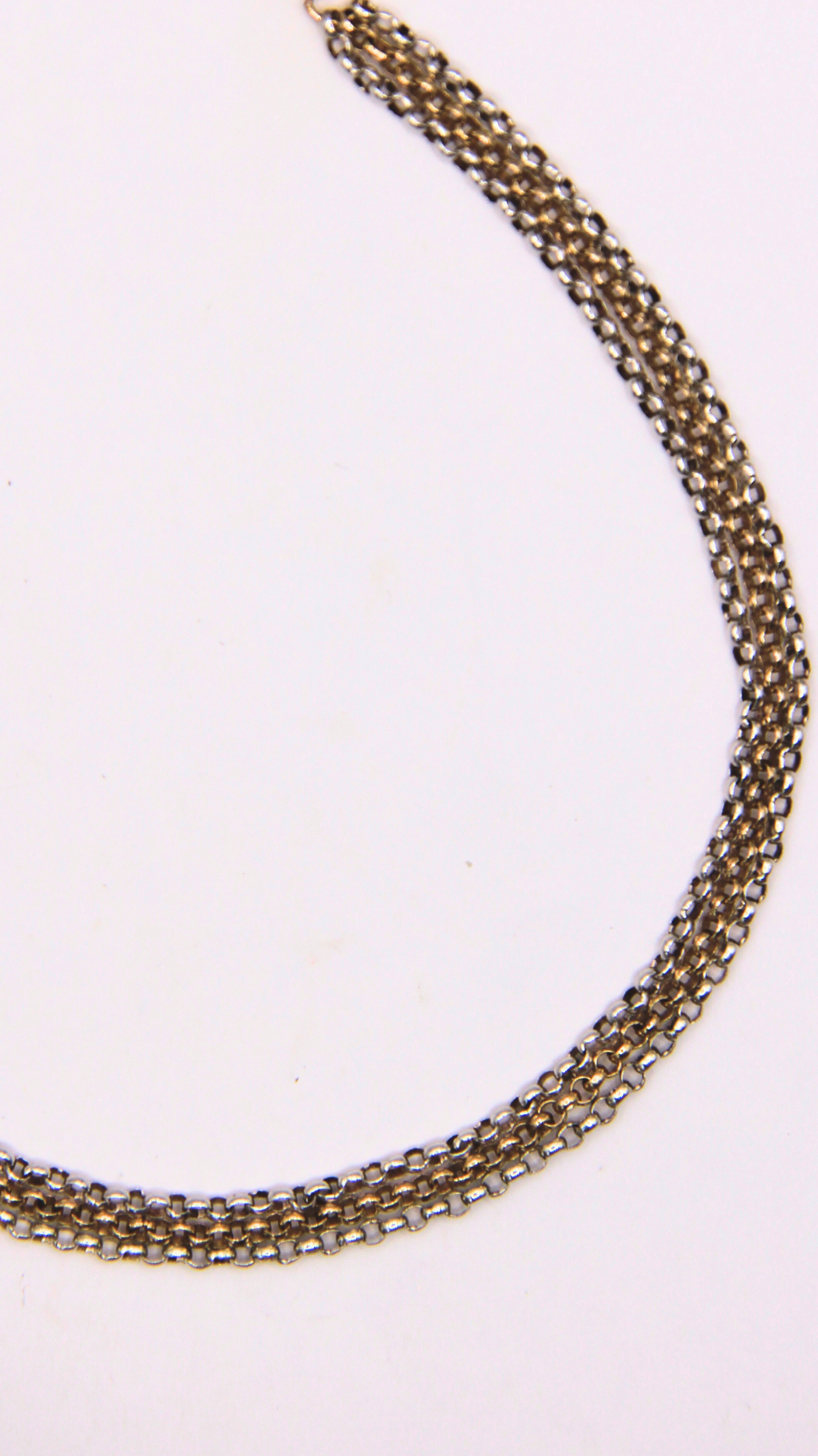 The Triple Heather Chain Bracelet
