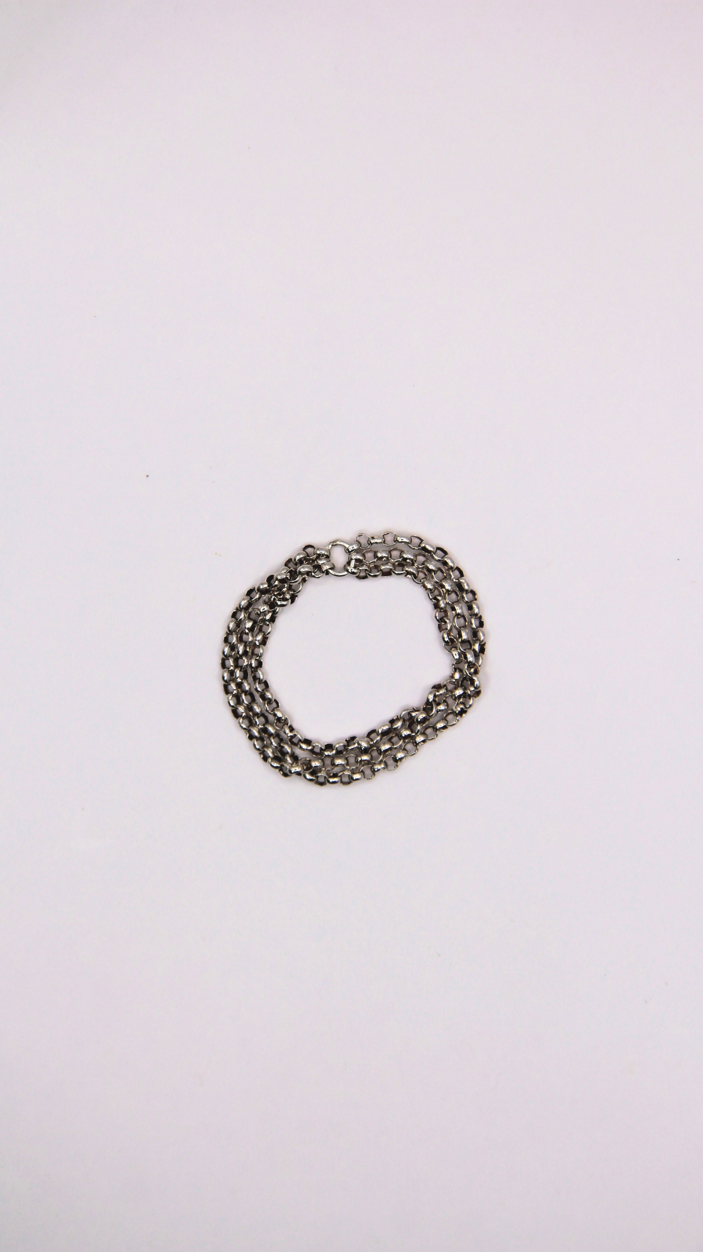 The Triple Silver Heather Ring