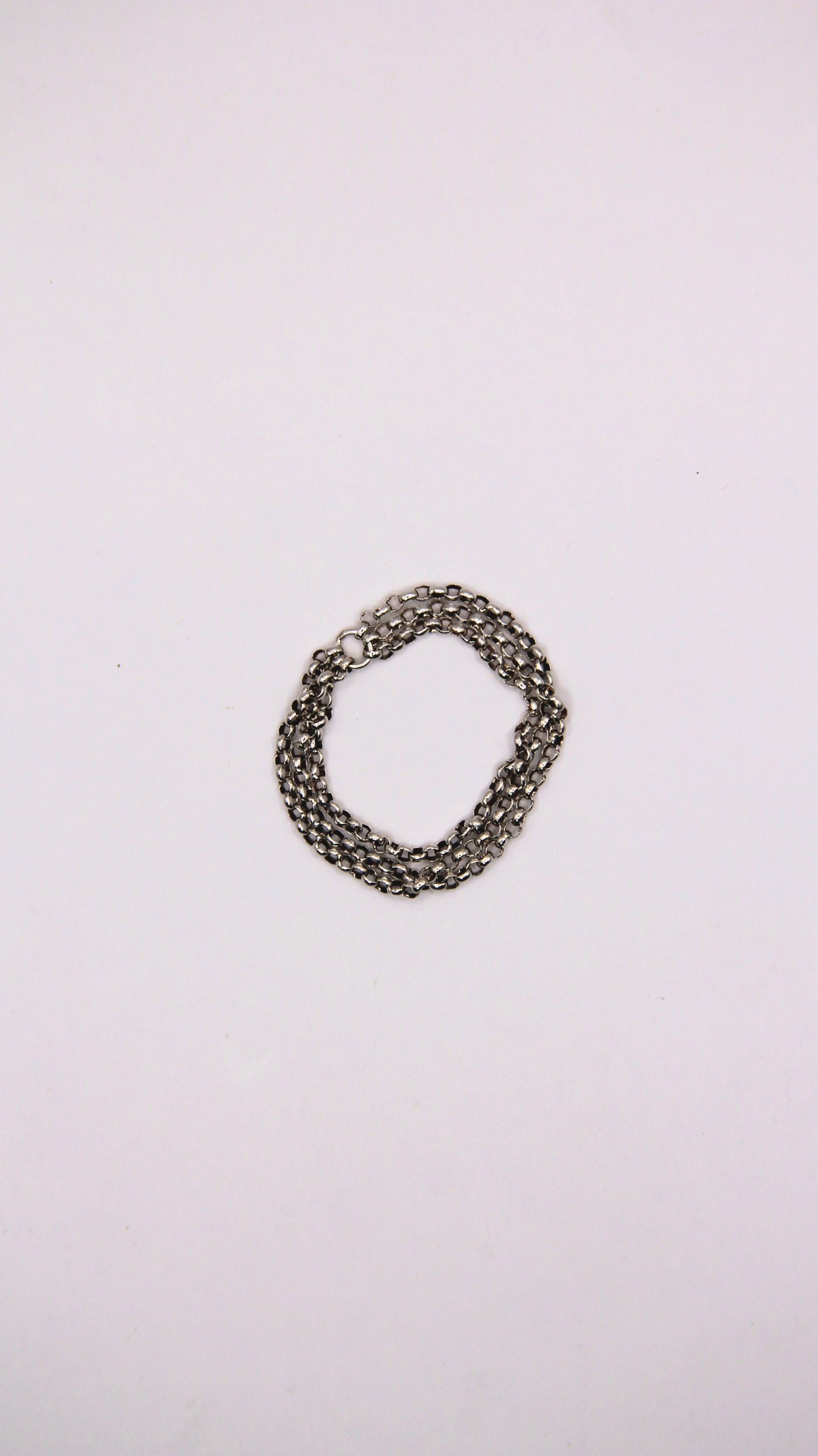 The Triple Silver Heather Ring