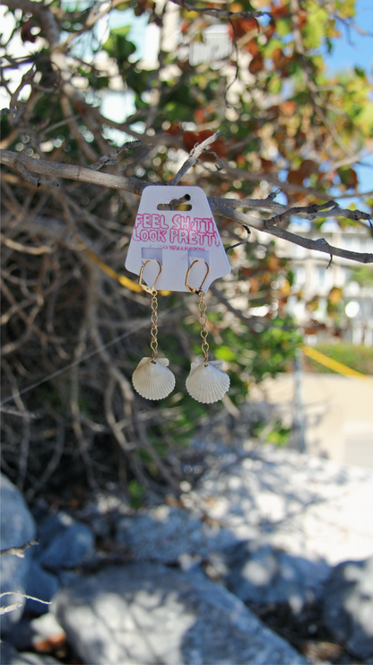 The Can Can Shell Earrings