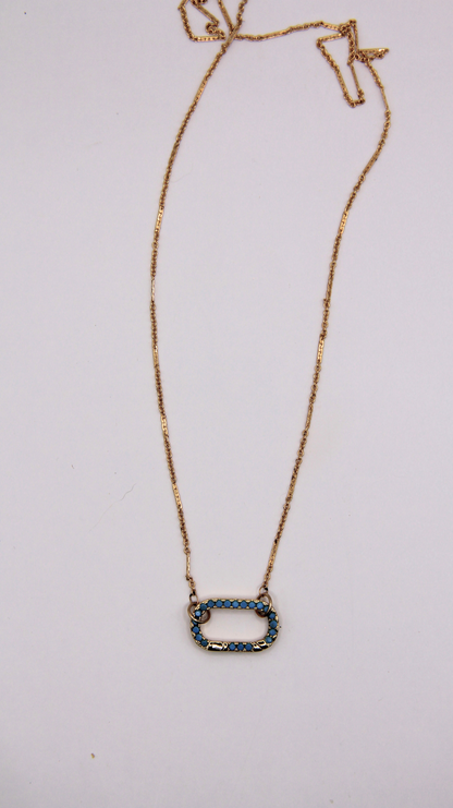 The Danie Clasp Charm Base Necklace