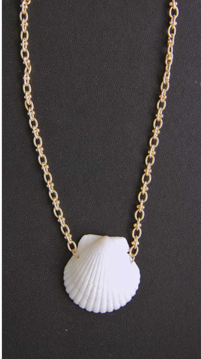 White Shell Choker