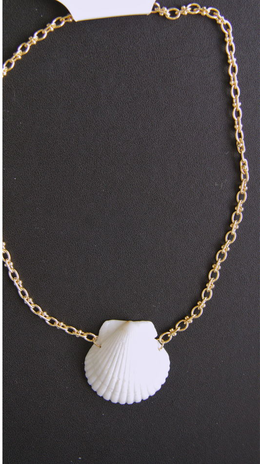 White Shell Choker